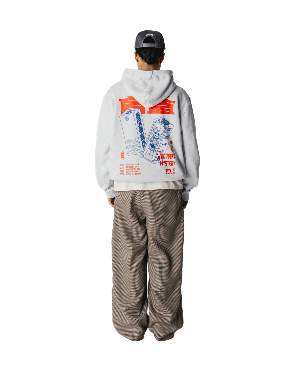 Woodbird WBPacs Mystery Hoodie Sweats Snow Melange