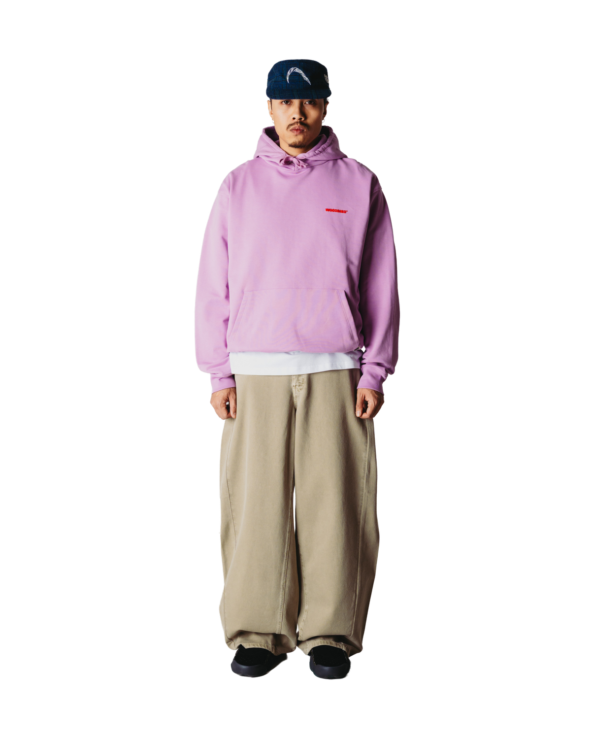 Woodbird WBPacs Tram Hoodie Sweats Dusty Violet