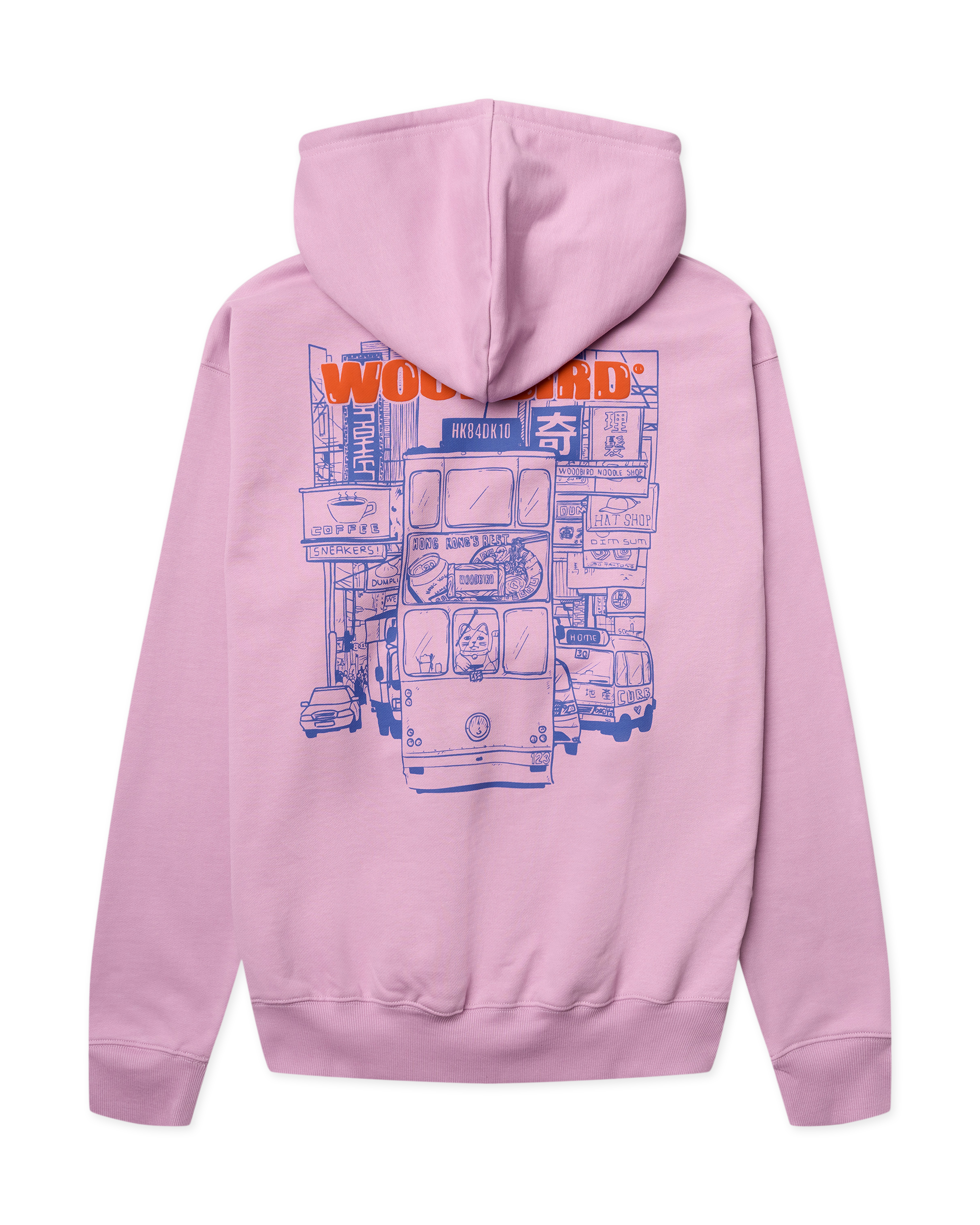 Woodbird WBPacs Tram Hoodie Sweats Dusty Violet