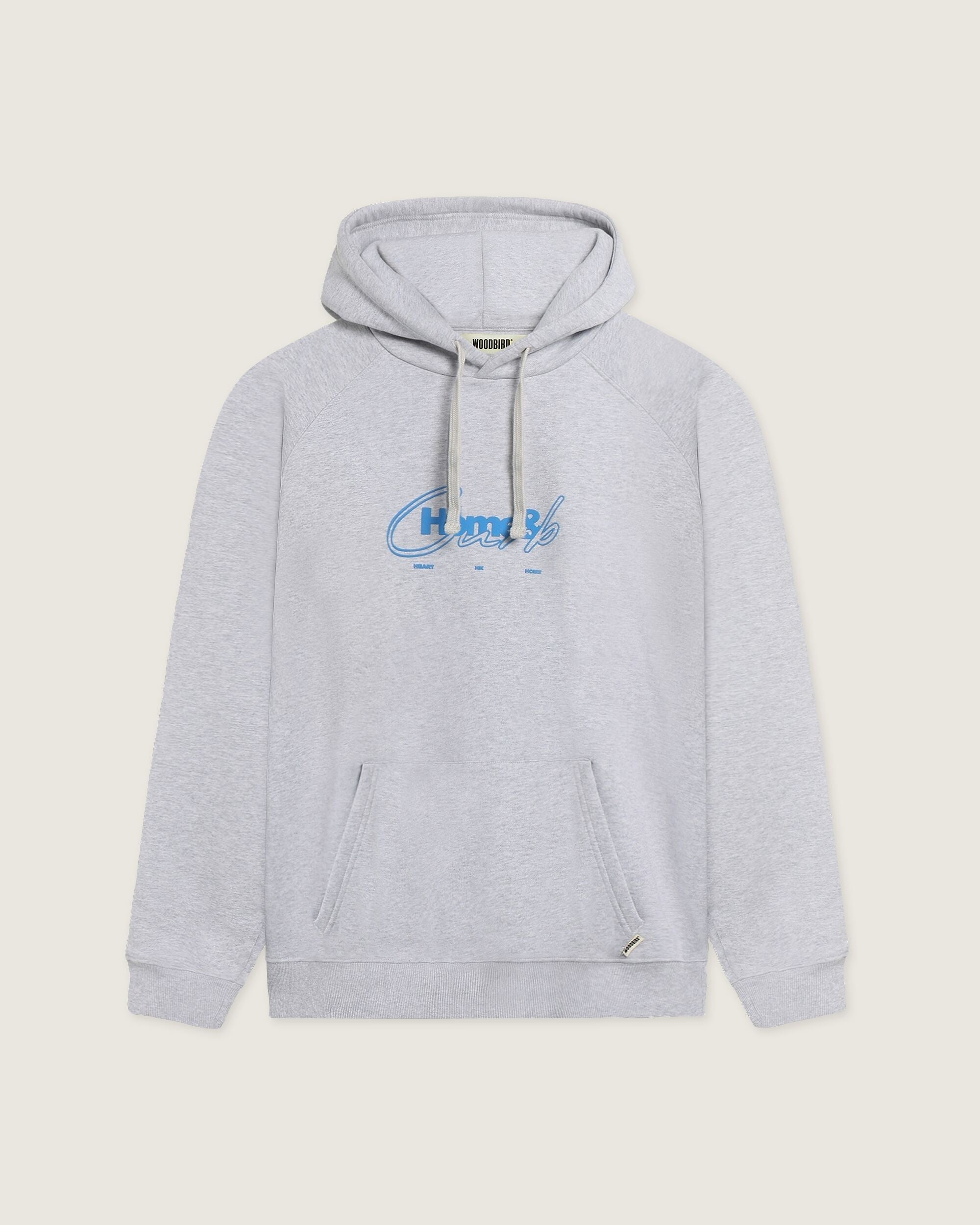 Woodbird WBPaw Curb Hoodie Sweats Snow Melange