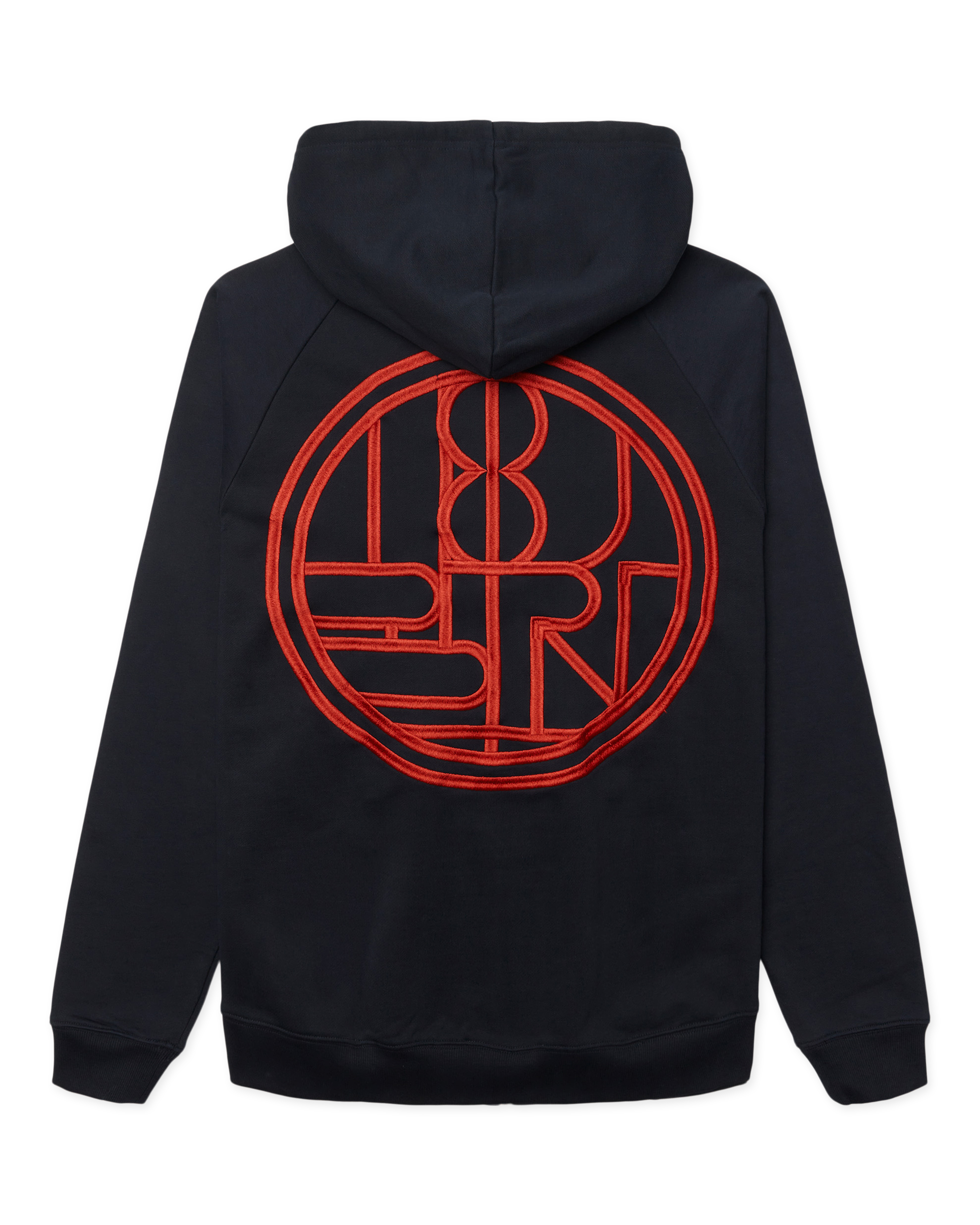 Woodbird WBPaw Emblem Zip Hoodie Sweats Dark Navy