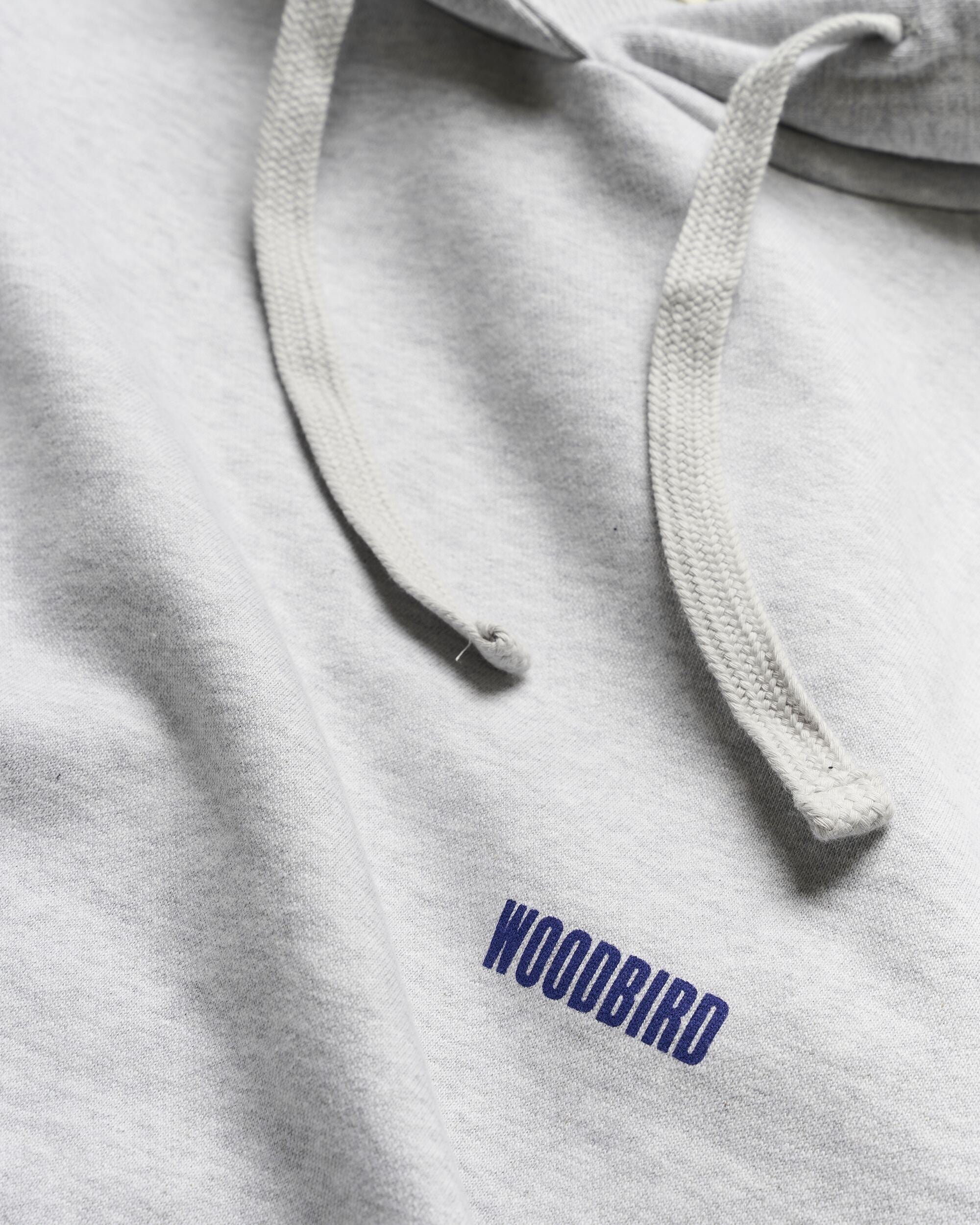 Woodbird WBPaw Hao Hoodie Sweats Grey Melange