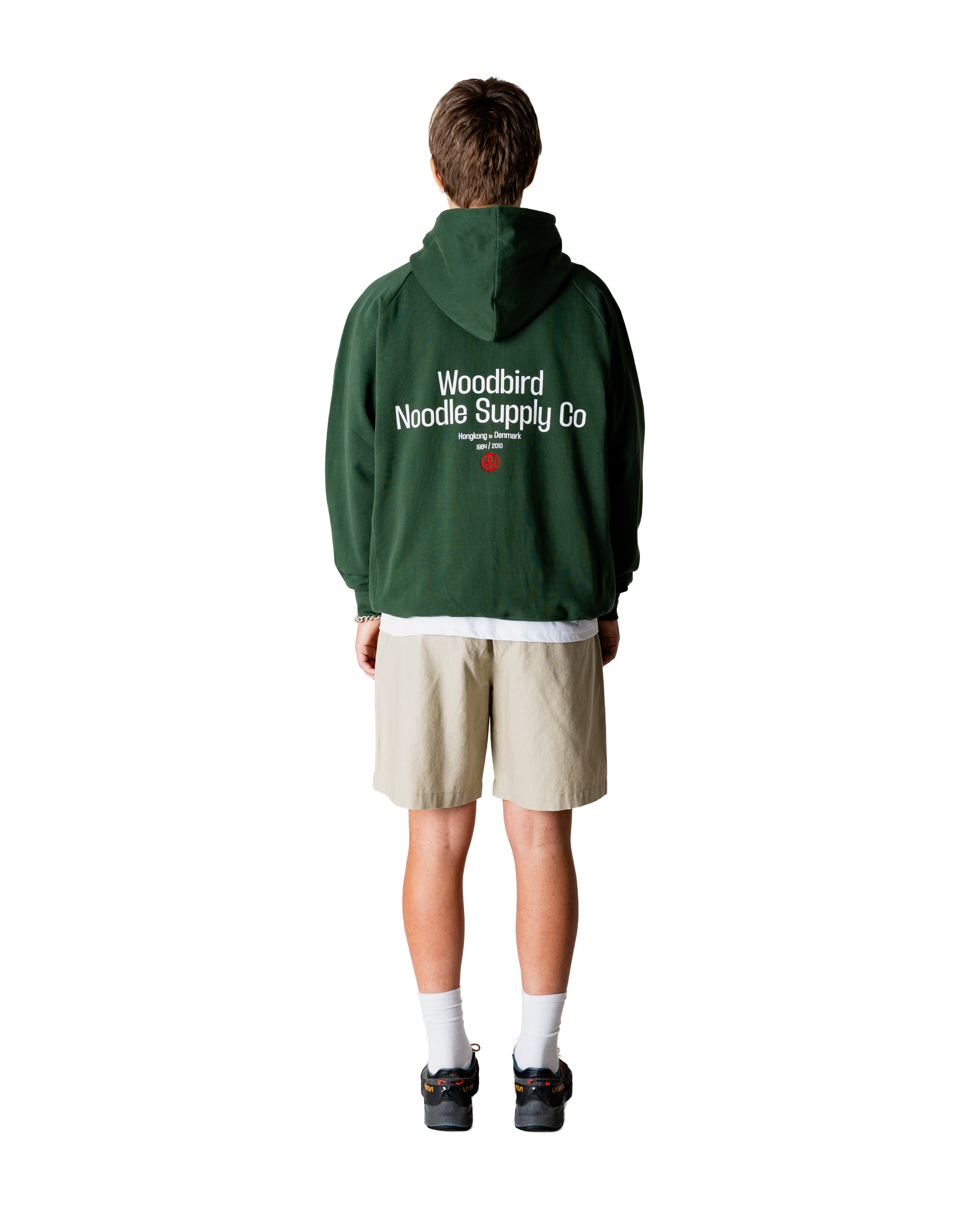 Woodbird WBPaw Supply Hoodie Sweats Pine Green