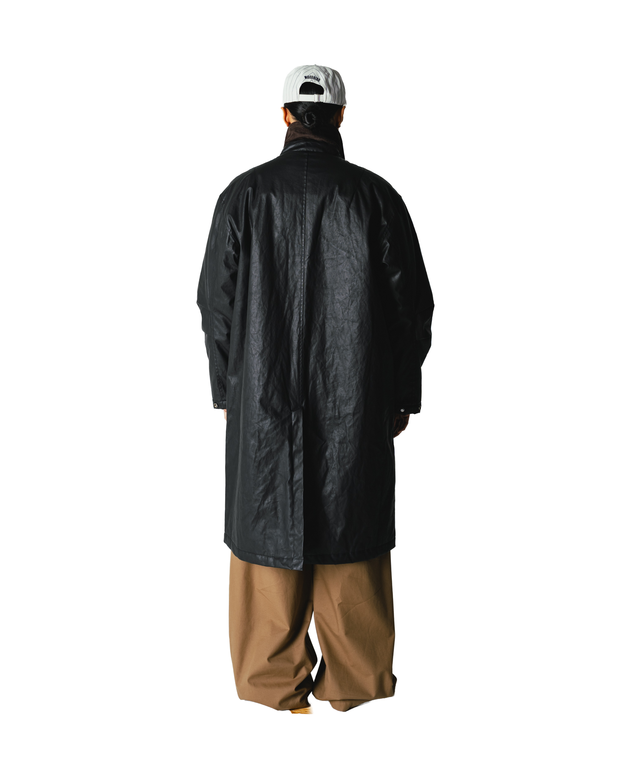 Woodbird WBPing Waxed Coat Outerwear Black