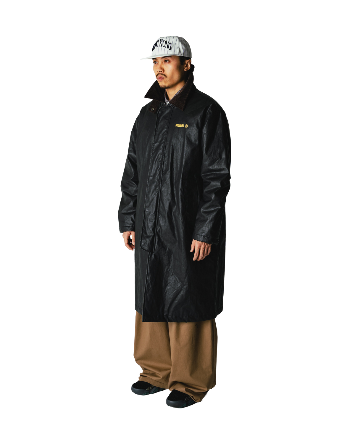 Woodbird WBPing Waxed Coat Outerwear Black