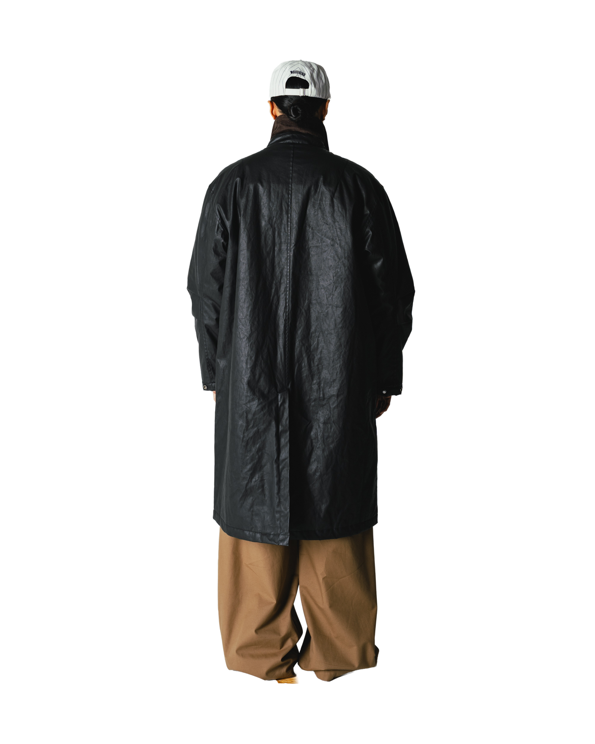 Woodbird WBPing Waxed Coat Outerwear Black