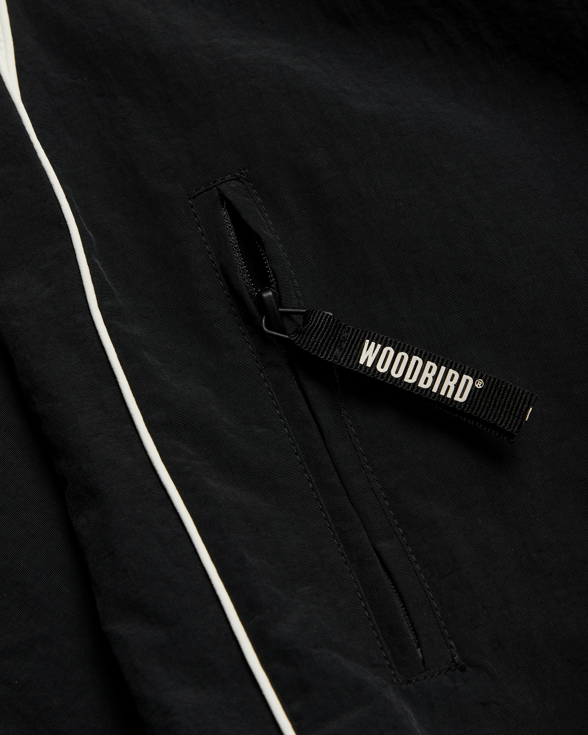 Woodbird Female WBPoke Sport Pants Pants Black-Off White