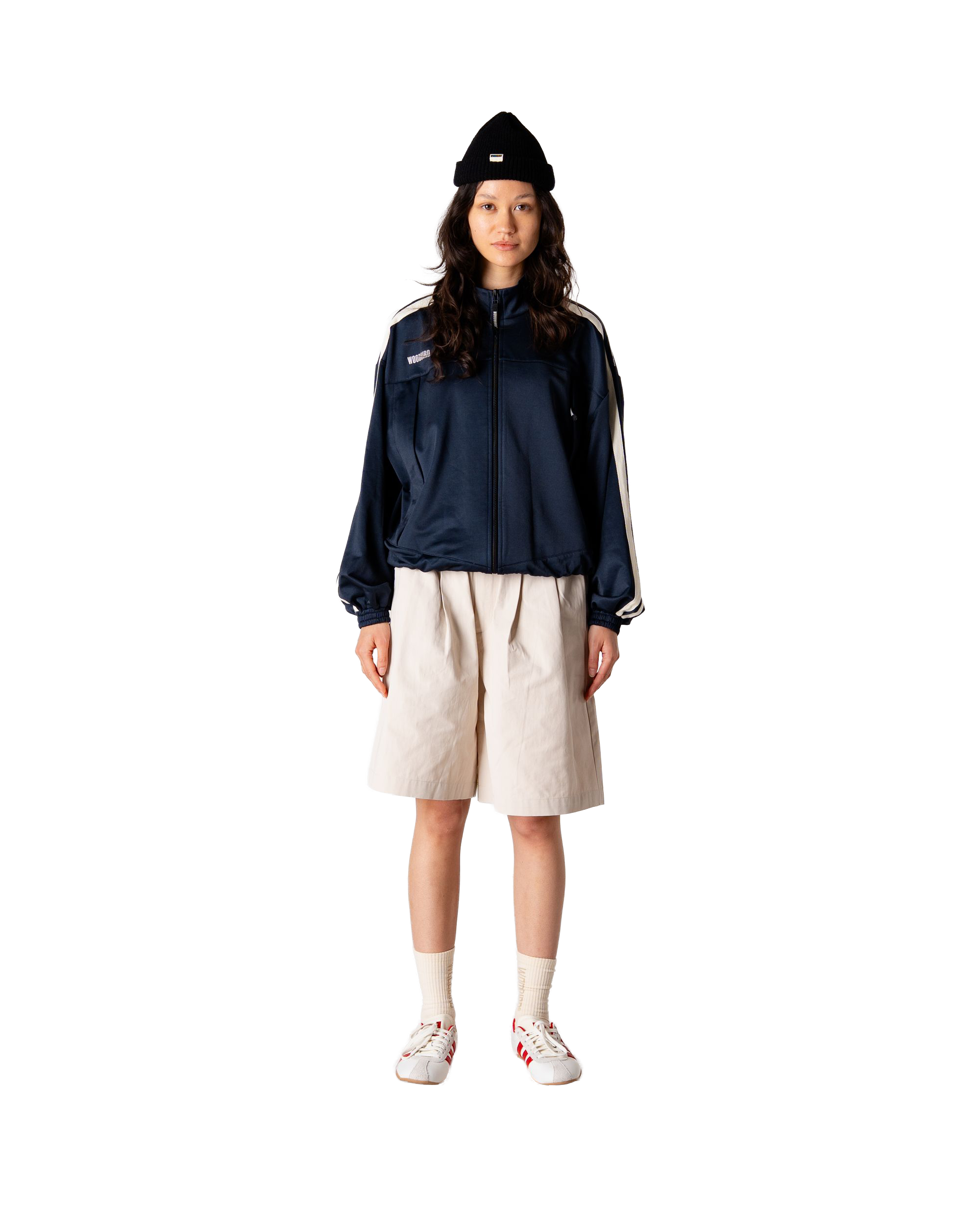 Woodbird Female WBPoke Track Jacket Jackets Dark Navy