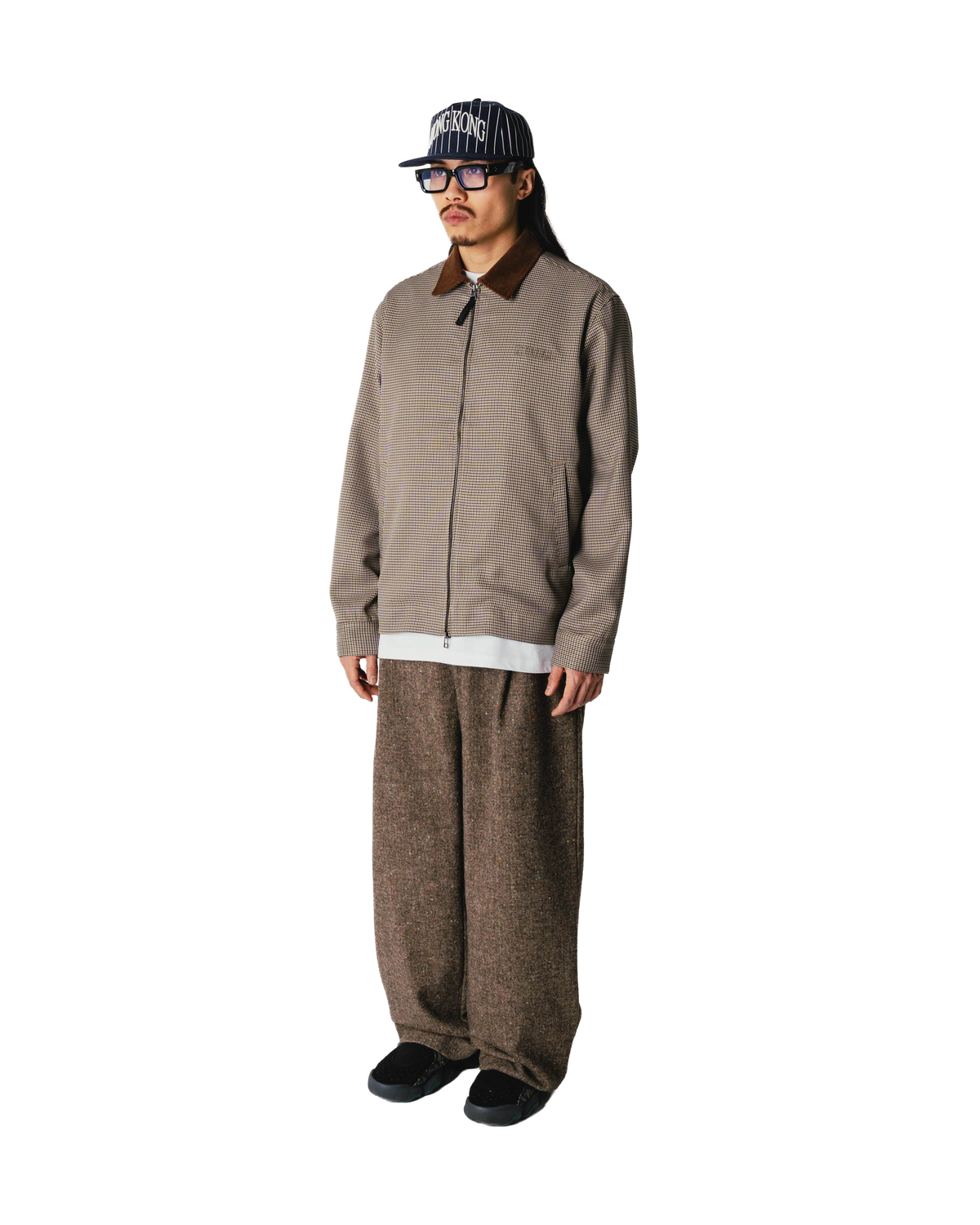 Woodbird WBPon Check Jacket Jackets Sand-Fudge