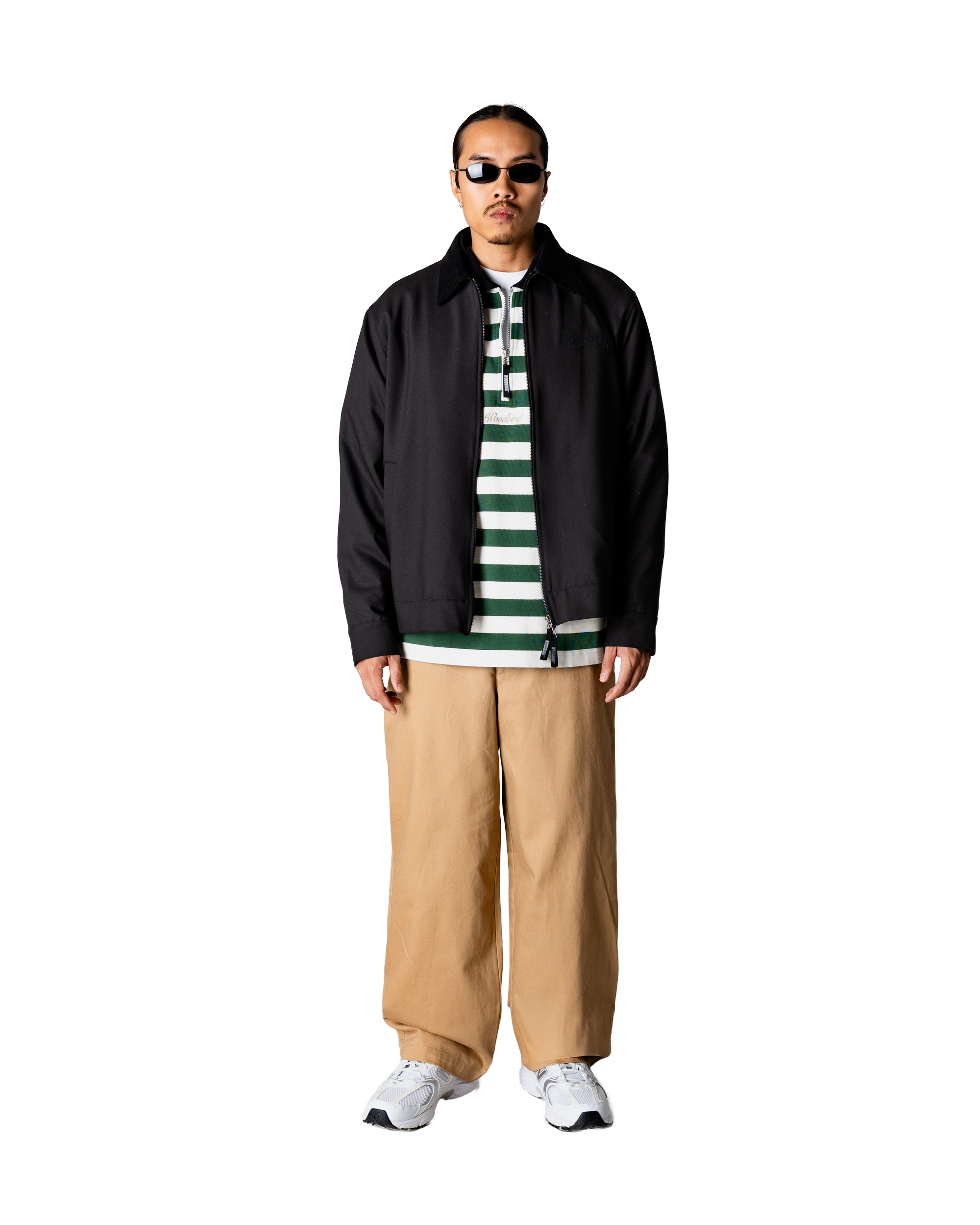 Woodbird WBPon Guan Work Jacket Jackets Black