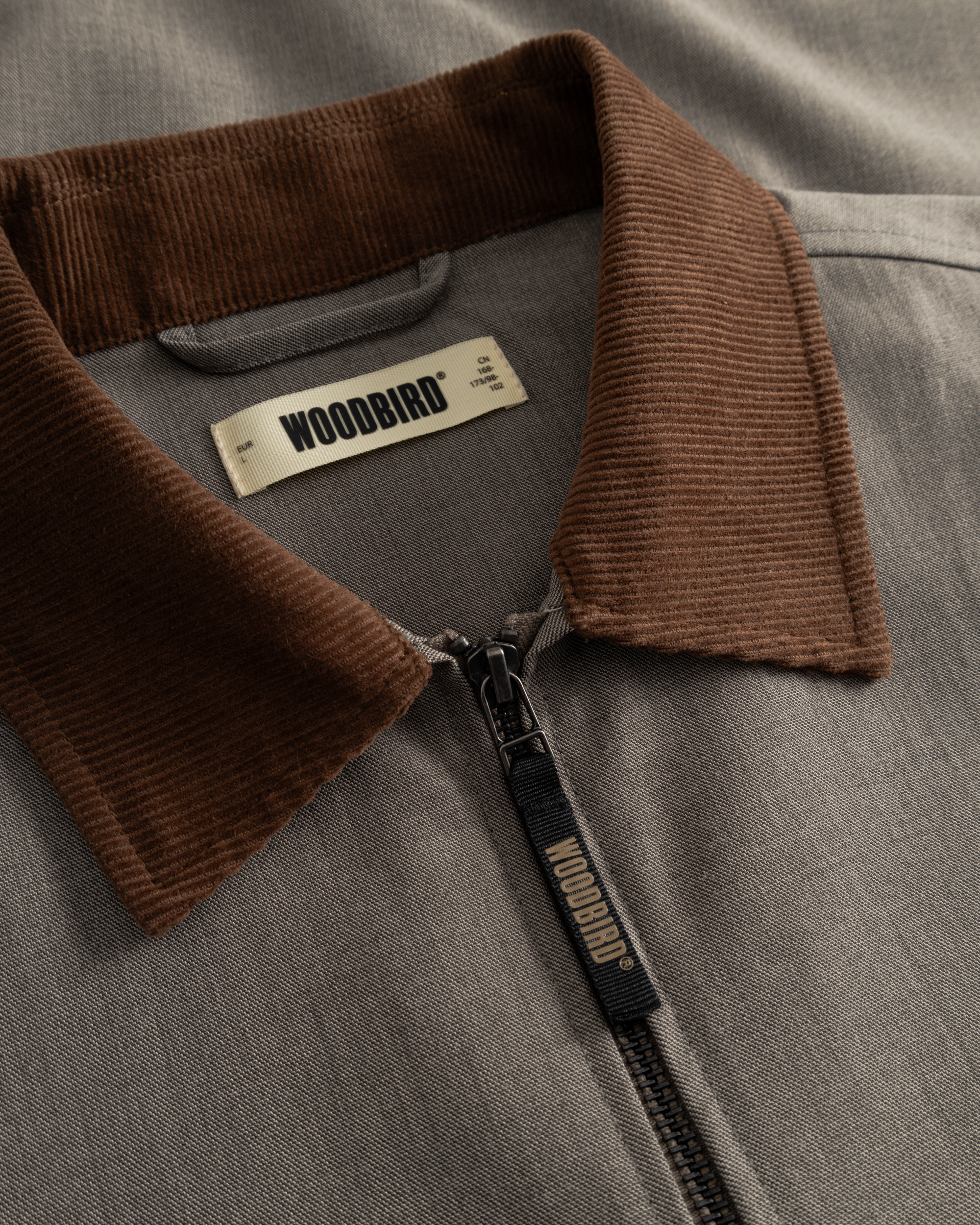 Woodbird WBPon Guan Work Jacket Jackets Sand Melange