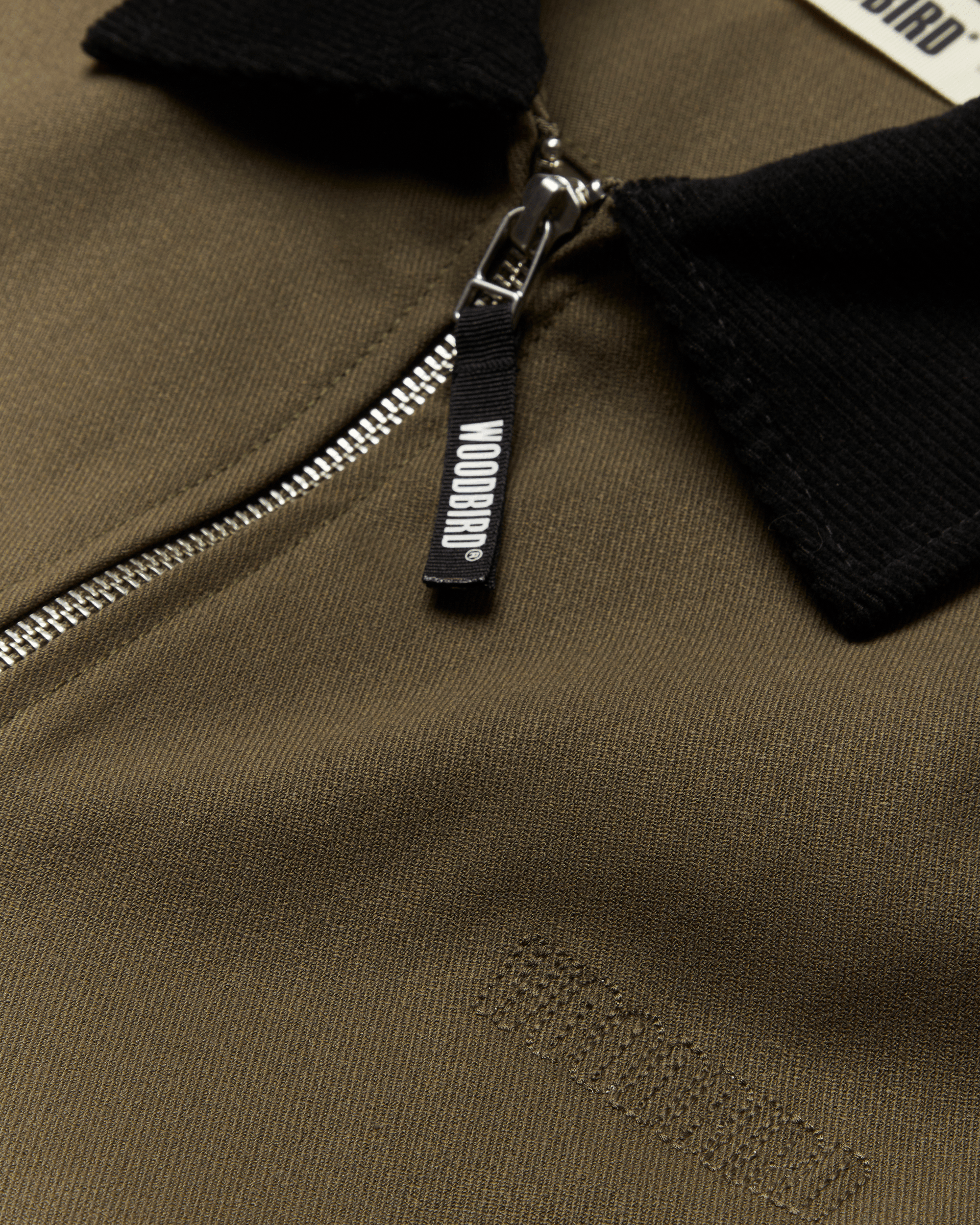 Woodbird WBPon Nickle Work Jacket Jackets Dark Olive