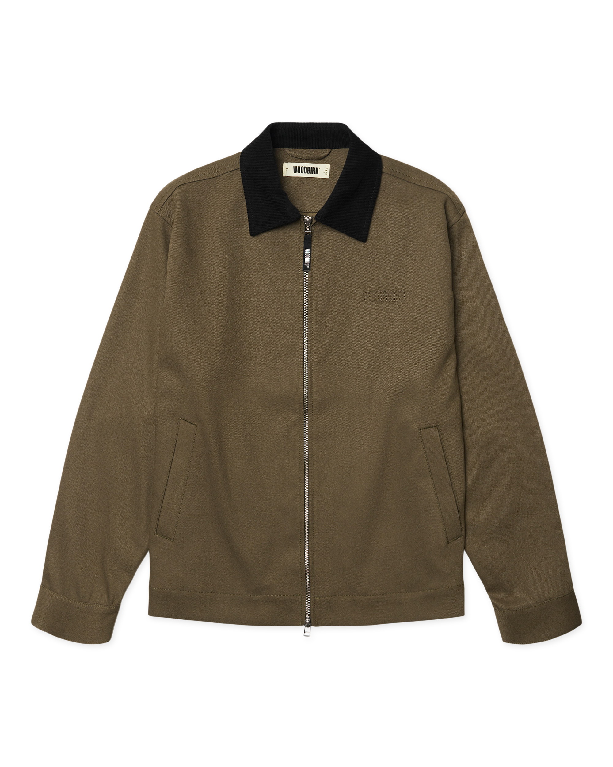 Woodbird WBPon Nickle Work Jacket Jackets Dark Olive