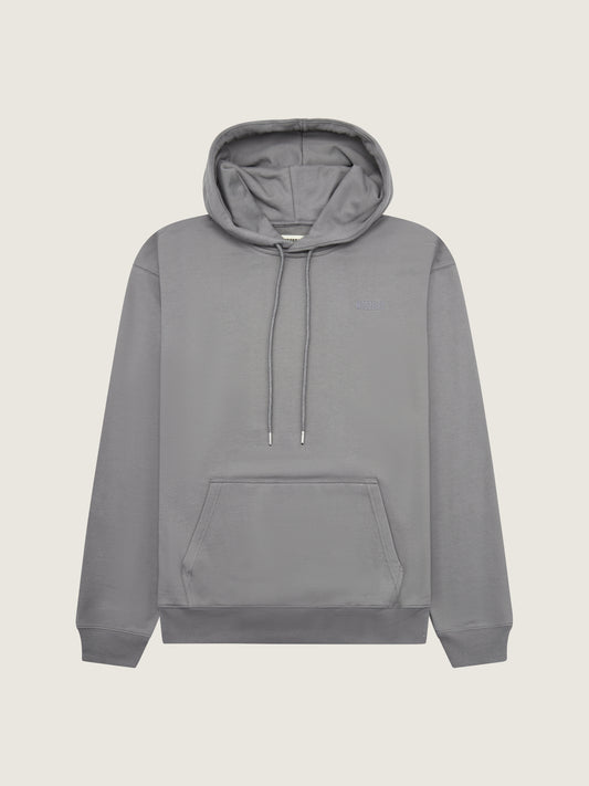 Woodbird WBPope Home Hoodie Sweats Antra Grey