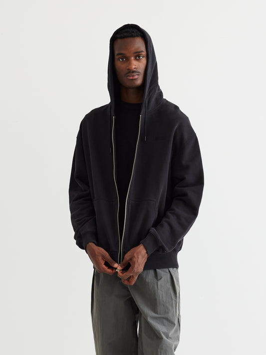 Woodbird WBPope Zip Hoodie Sweats Black