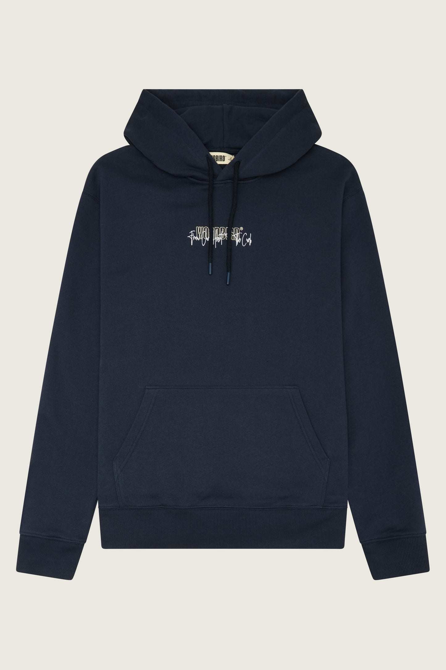 Woodbird Female WBPucs Fish Hoodie Sweats Navy