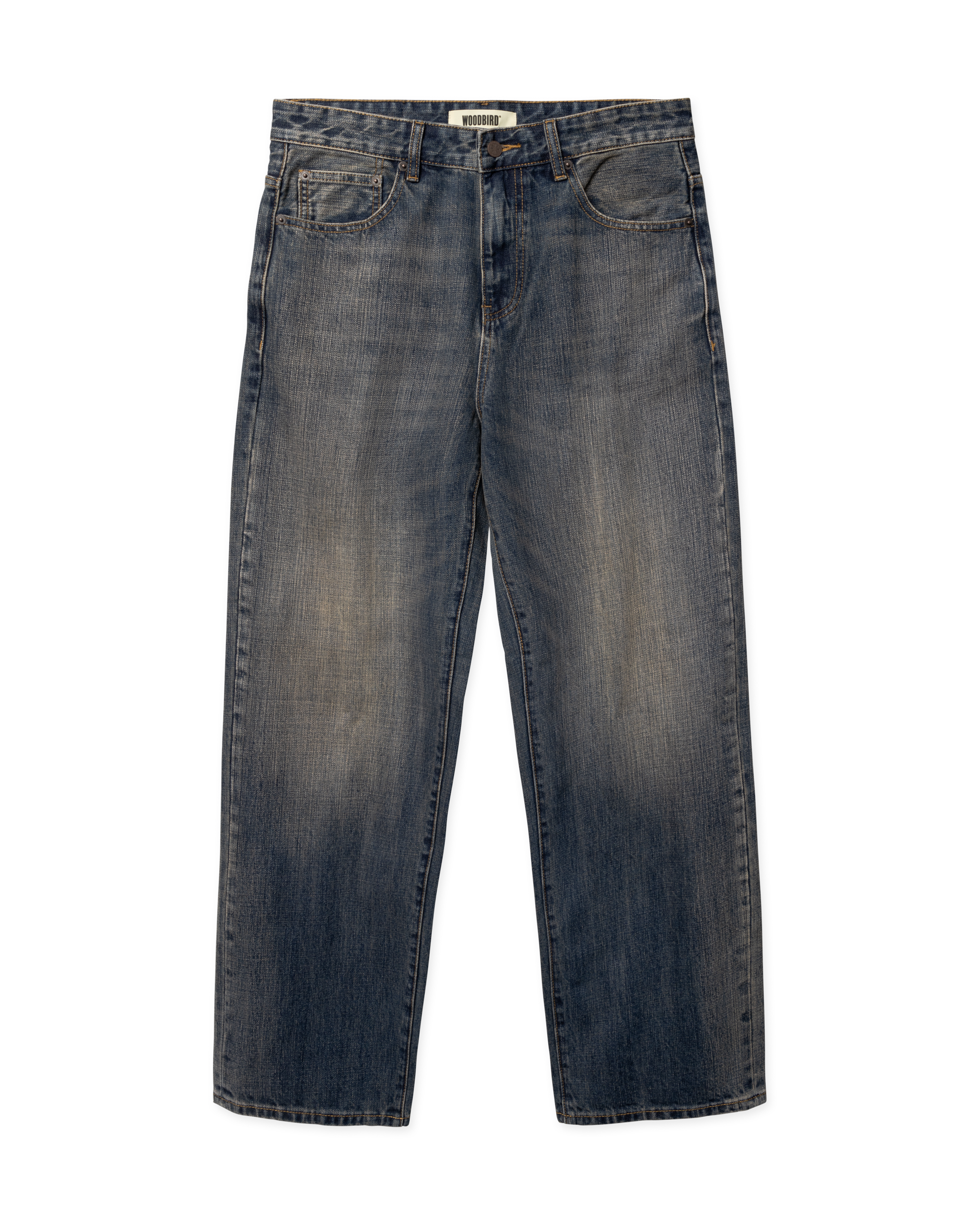 Woodbird WBRami Buff Jeans Jeans Dark Blue