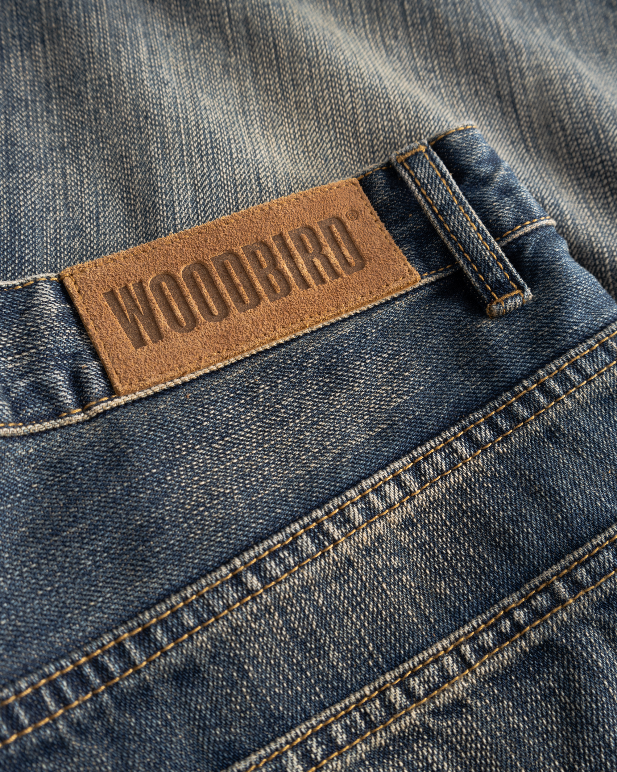 Woodbird WBRami Buff Shorts Shorts Dark Blue