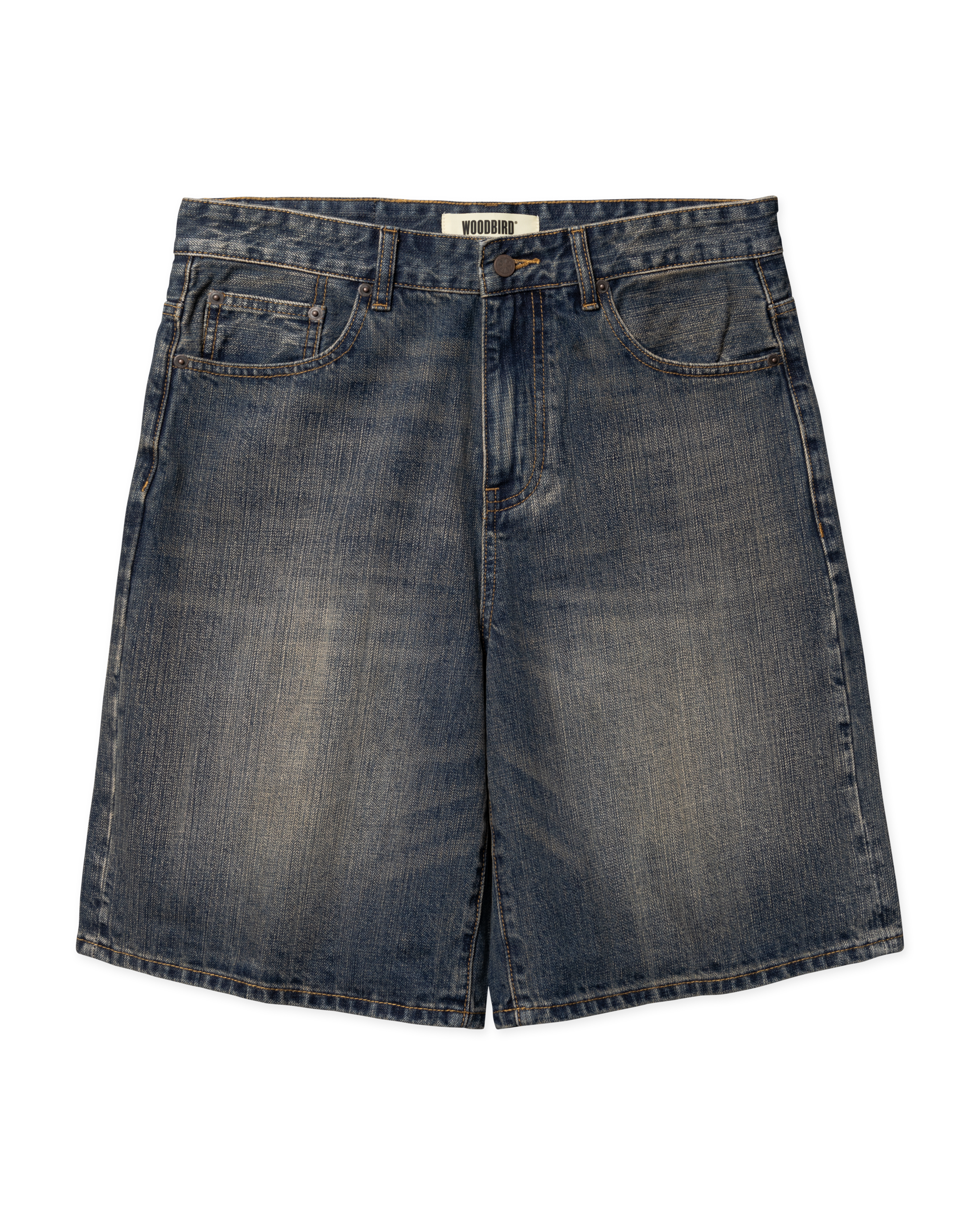 Woodbird WBRami Buff Shorts Shorts Dark Blue