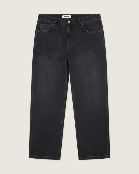【COLOR iN ID】Black Vintage Wide Denim WBRami Crow Jeans - Black Vintage – Woodbird