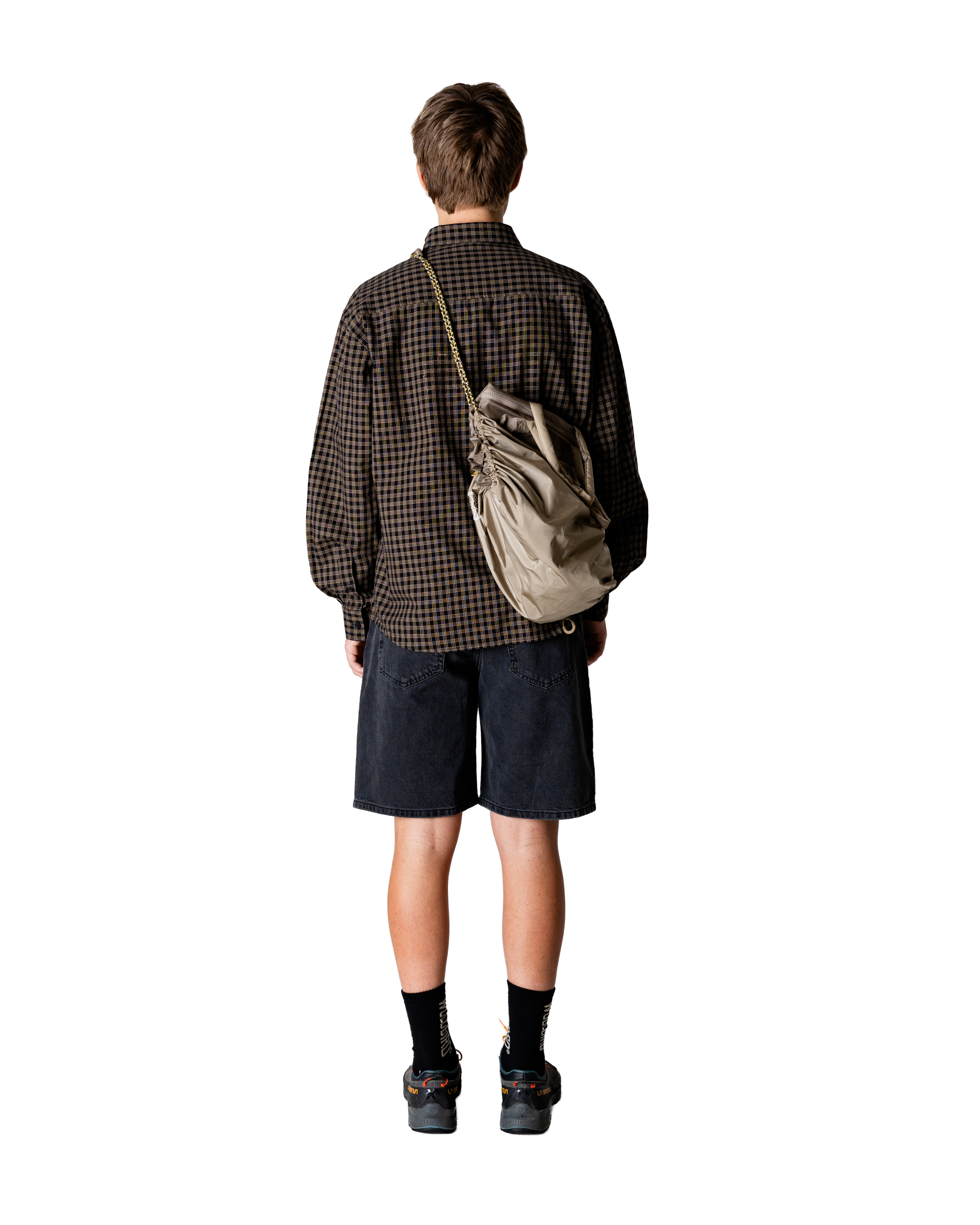 Woodbird WBRami Crow Shorts Shorts Black Vintage