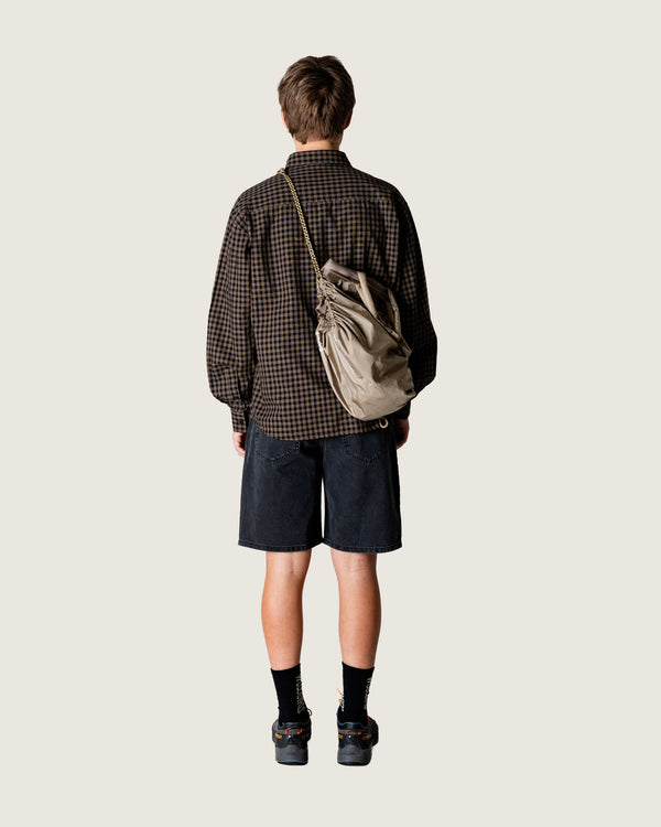 Woodbird WBRami Crow Shorts Shorts Black Vintage