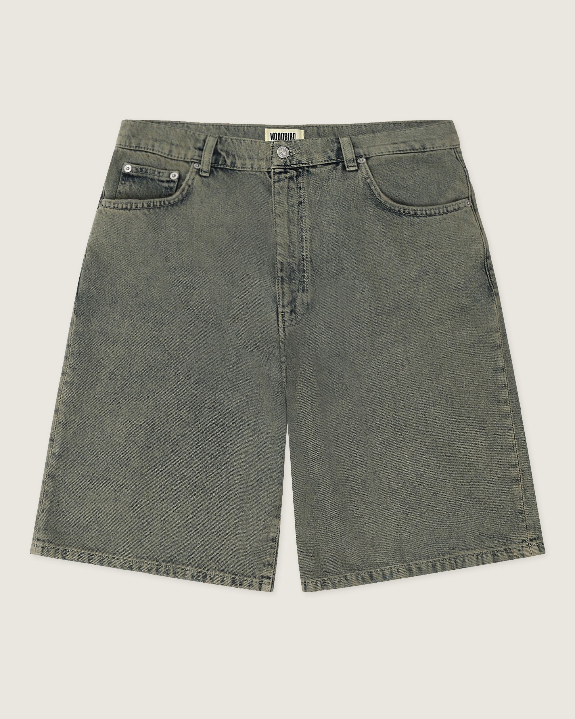 Woodbird WBRami Dirt Shorts Shorts Dark Green