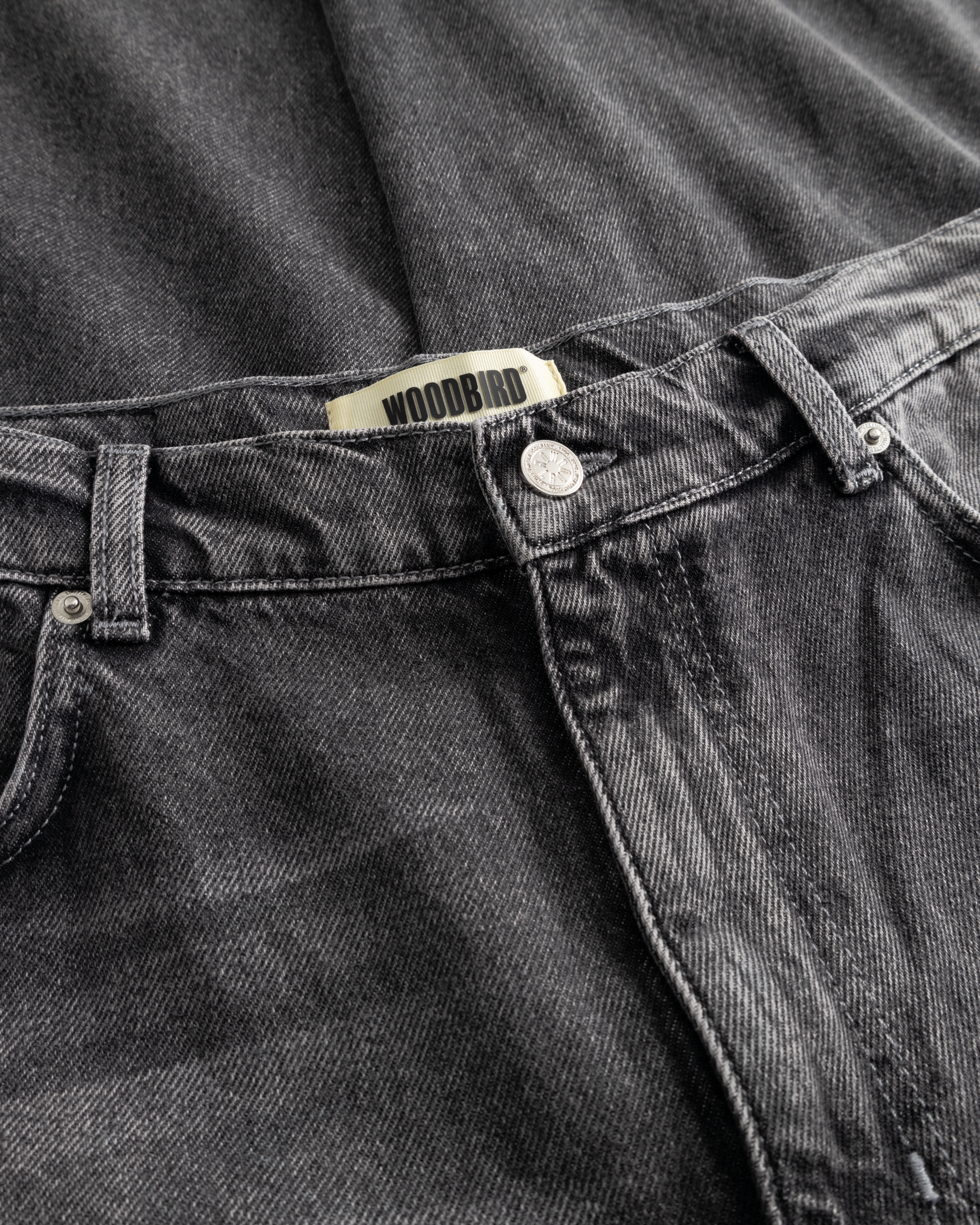 Woodbird WBRami Grey Jeans Jeans Washed Grey