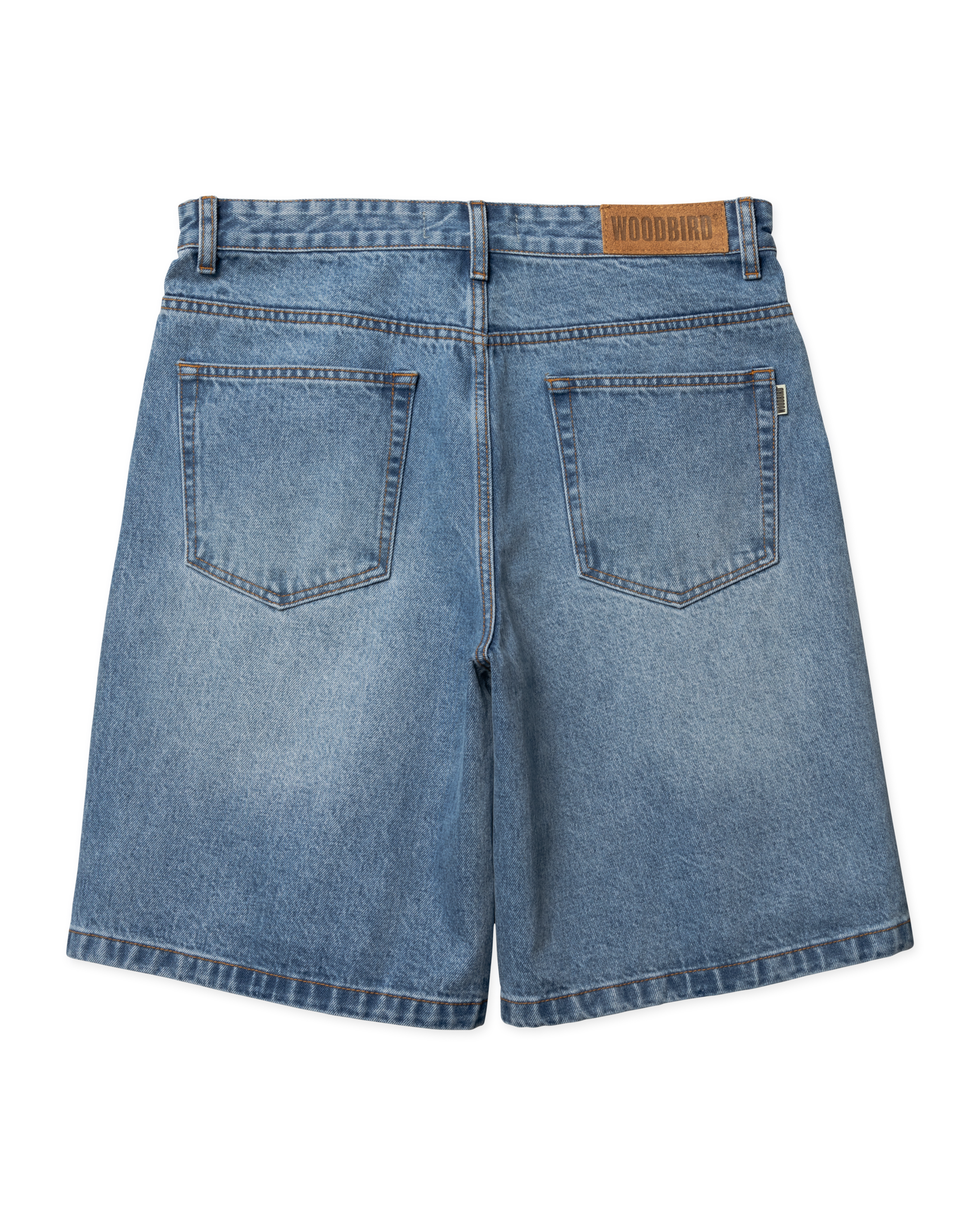 Woodbird WBRami Orig Shorts Shorts Blue Washed