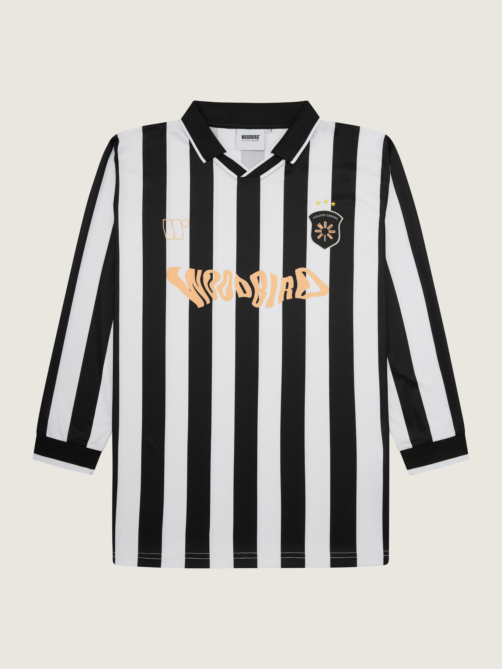 Woodbird WBRef Saya Jersey T-Shirts White-Black