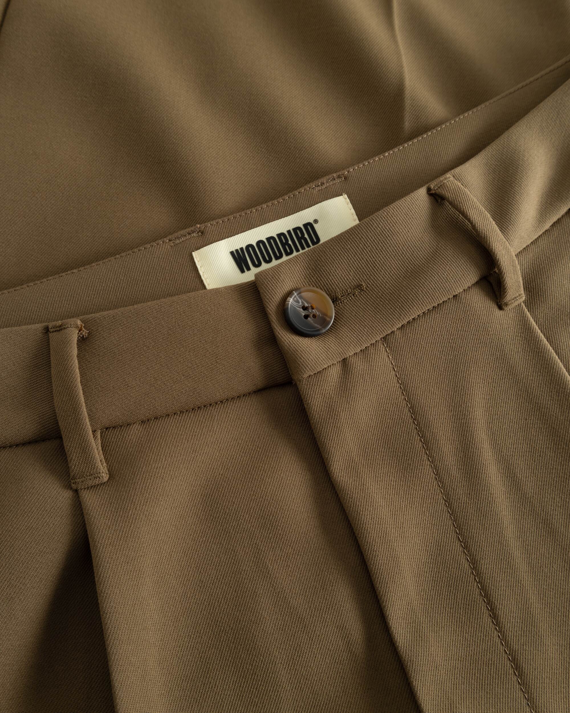 Woodbird WBRick Nickle Pant Pants Brown