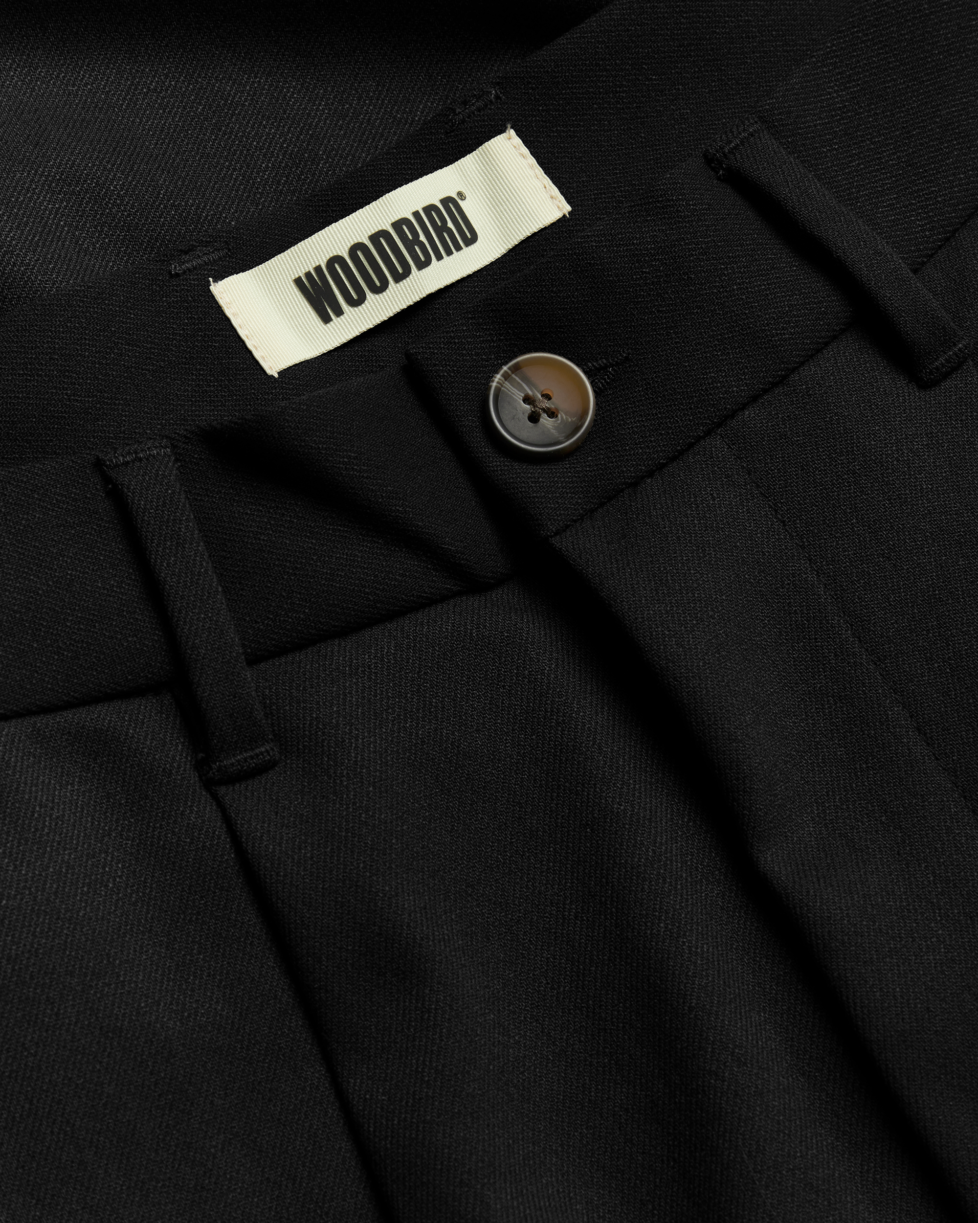 Woodbird WBRick Nickle Pant Pants Black