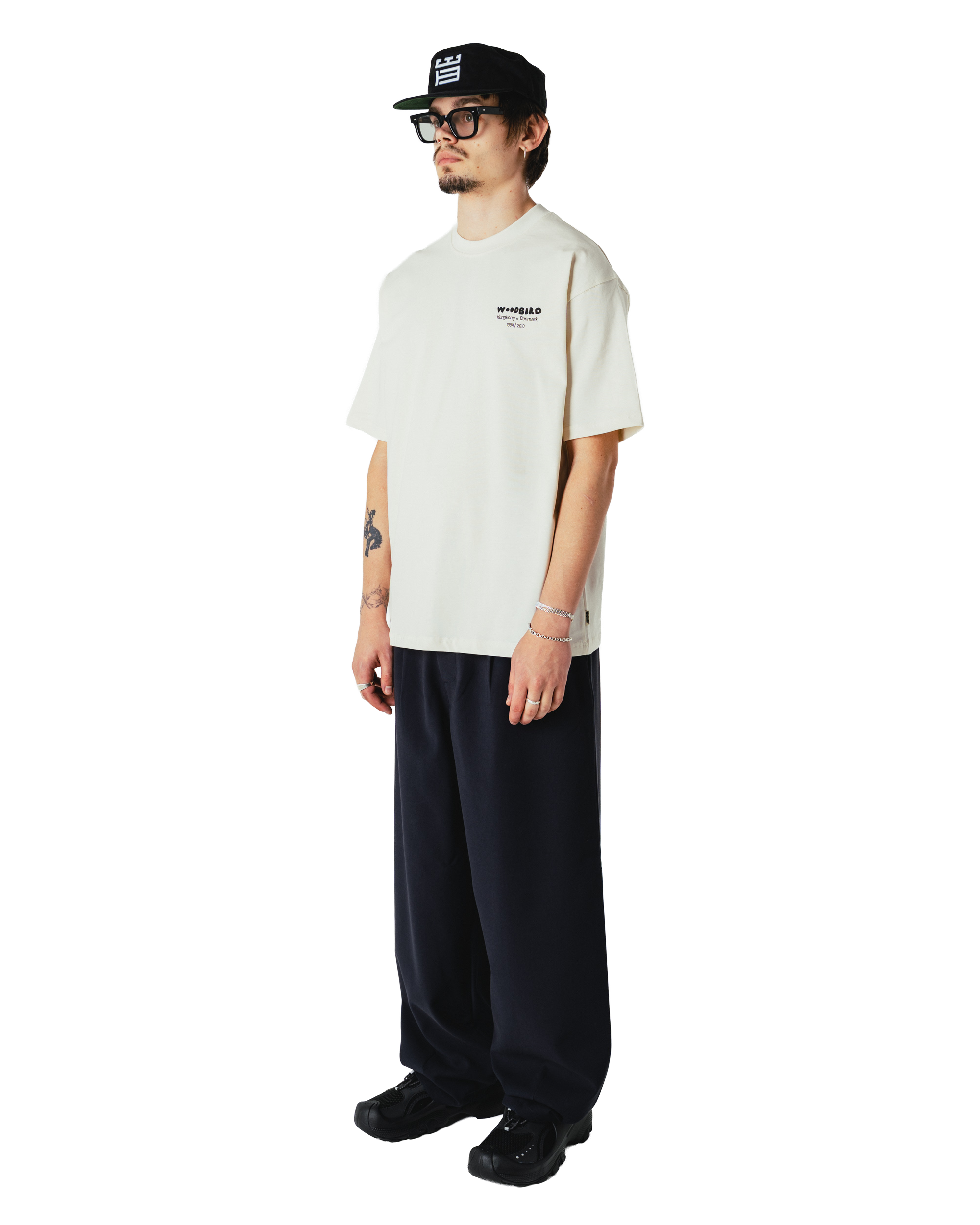 Woodbird WBRick Nickle Pant Pants Dark Navy