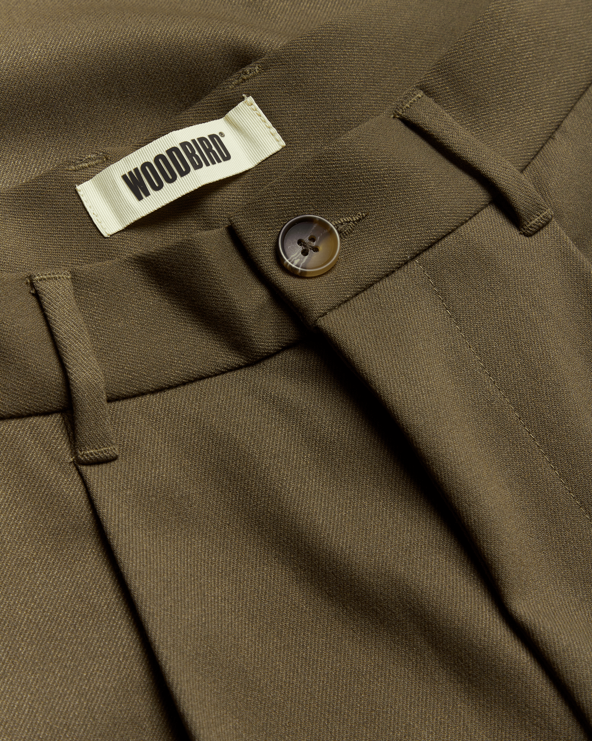 Woodbird WBRick Nickle Pant Pants Dark Olive