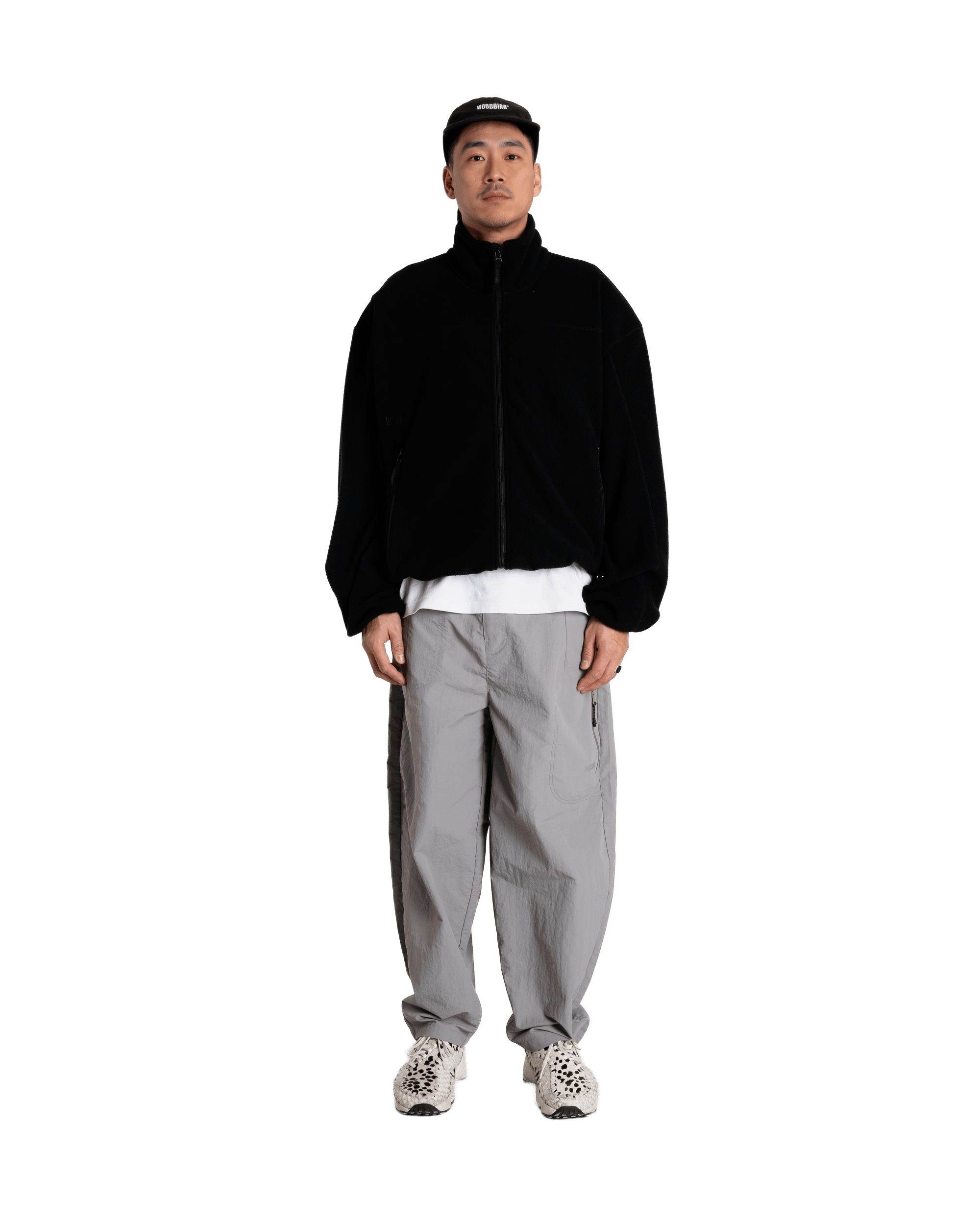 Woodbird WBRyo Fleece Jacket Jackets Black