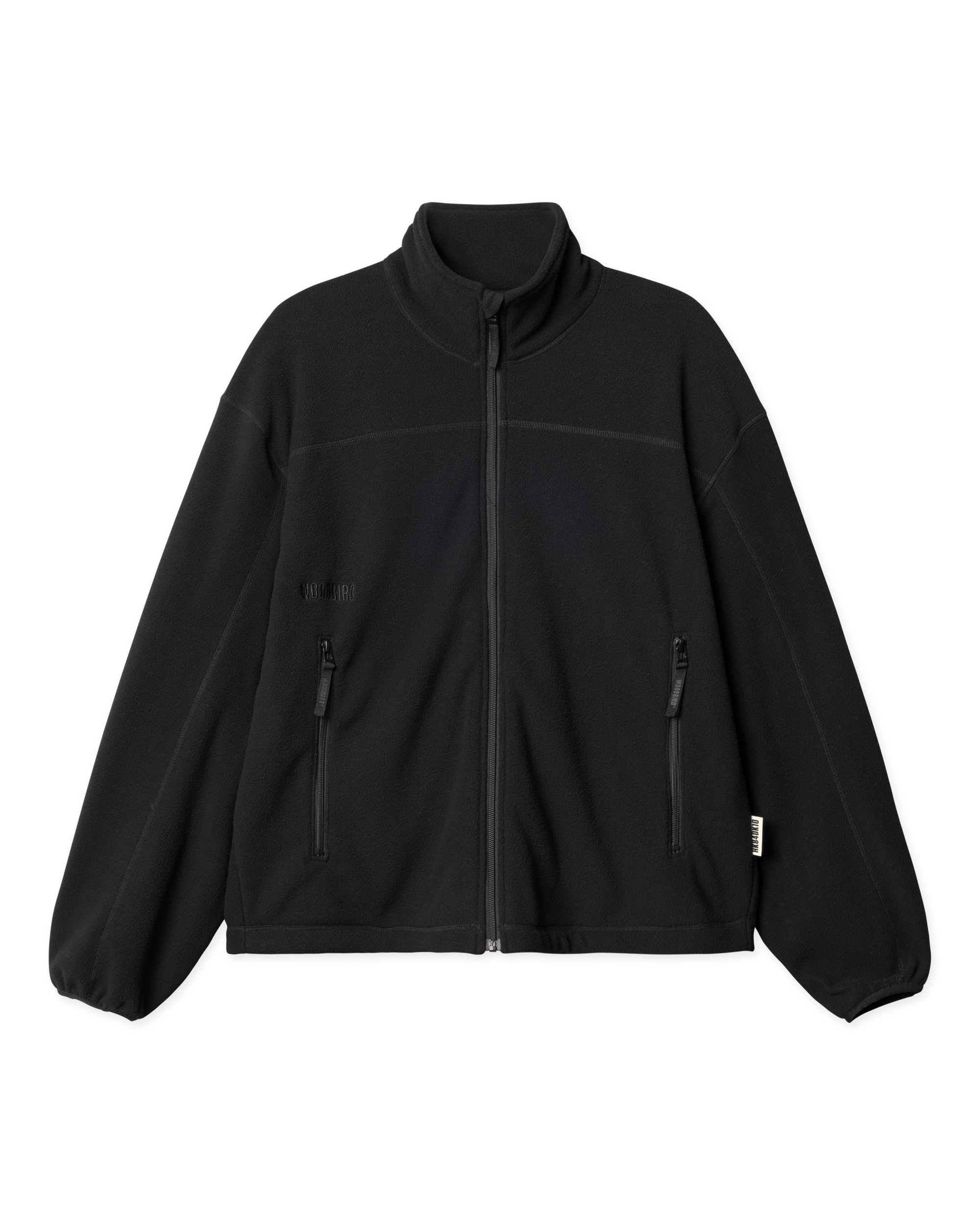 Woodbird WBRyo Fleece Jacket Jackets Black