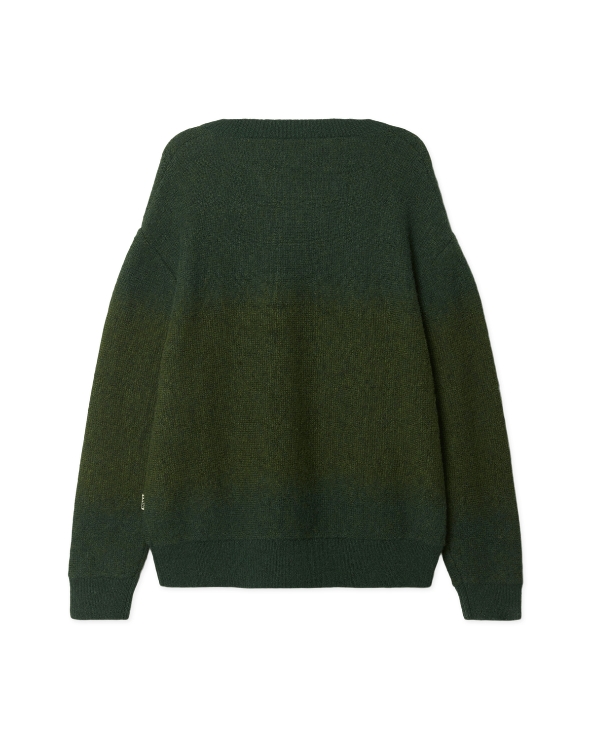 Woodbird WBSake Gradient V-Neck Knits Pond Green