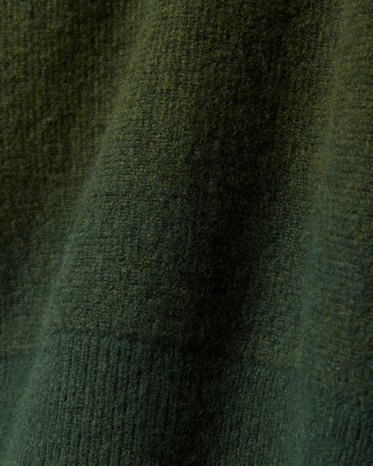 Woodbird WBSake Gradient V-Neck Knits Pond Green
