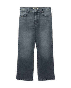 Woodbird WBSanji Flare Zinc Jeans Jeans Grey