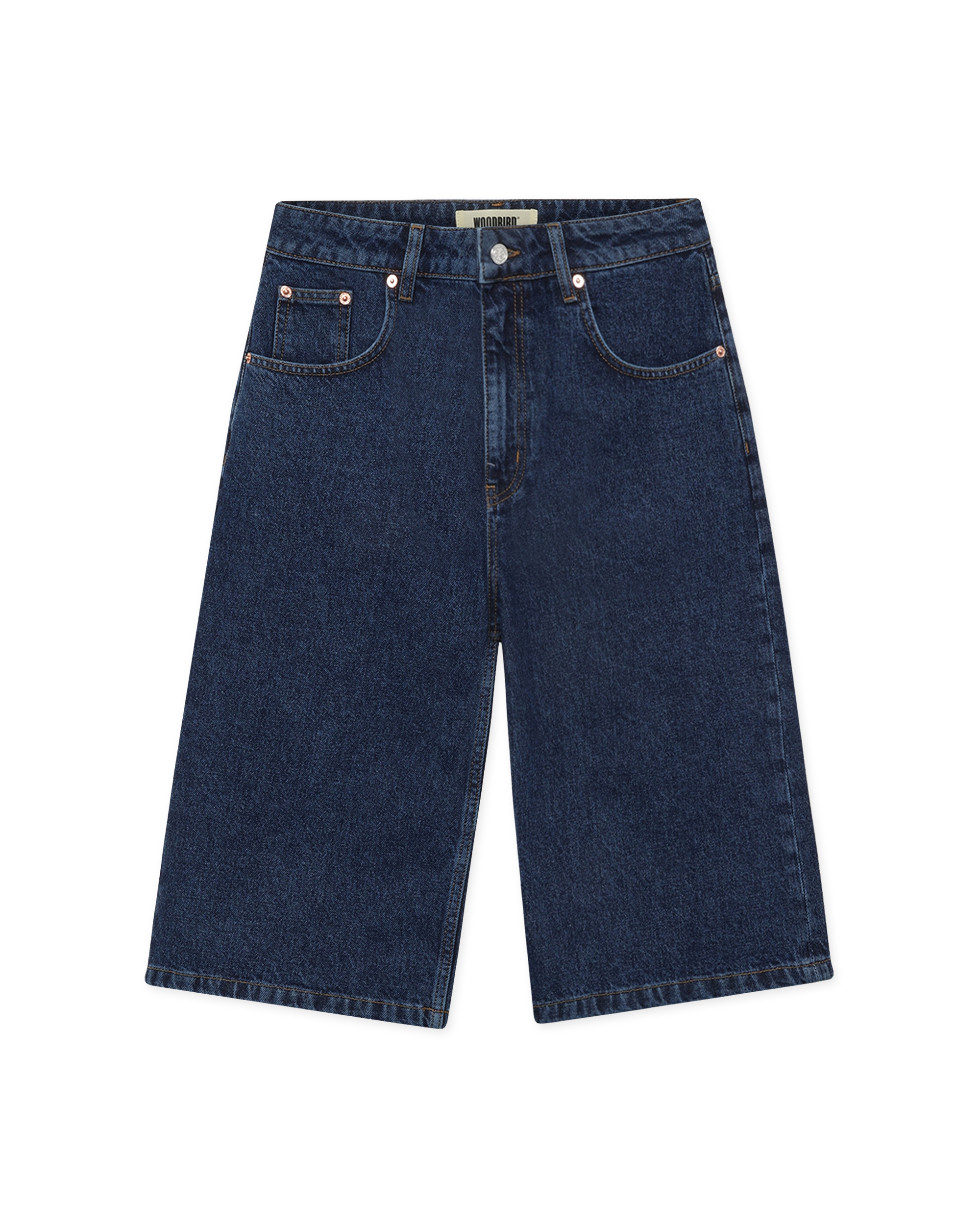 Woodbird Female WBShan 90's Rinse Shorts Shorts 90s Blue