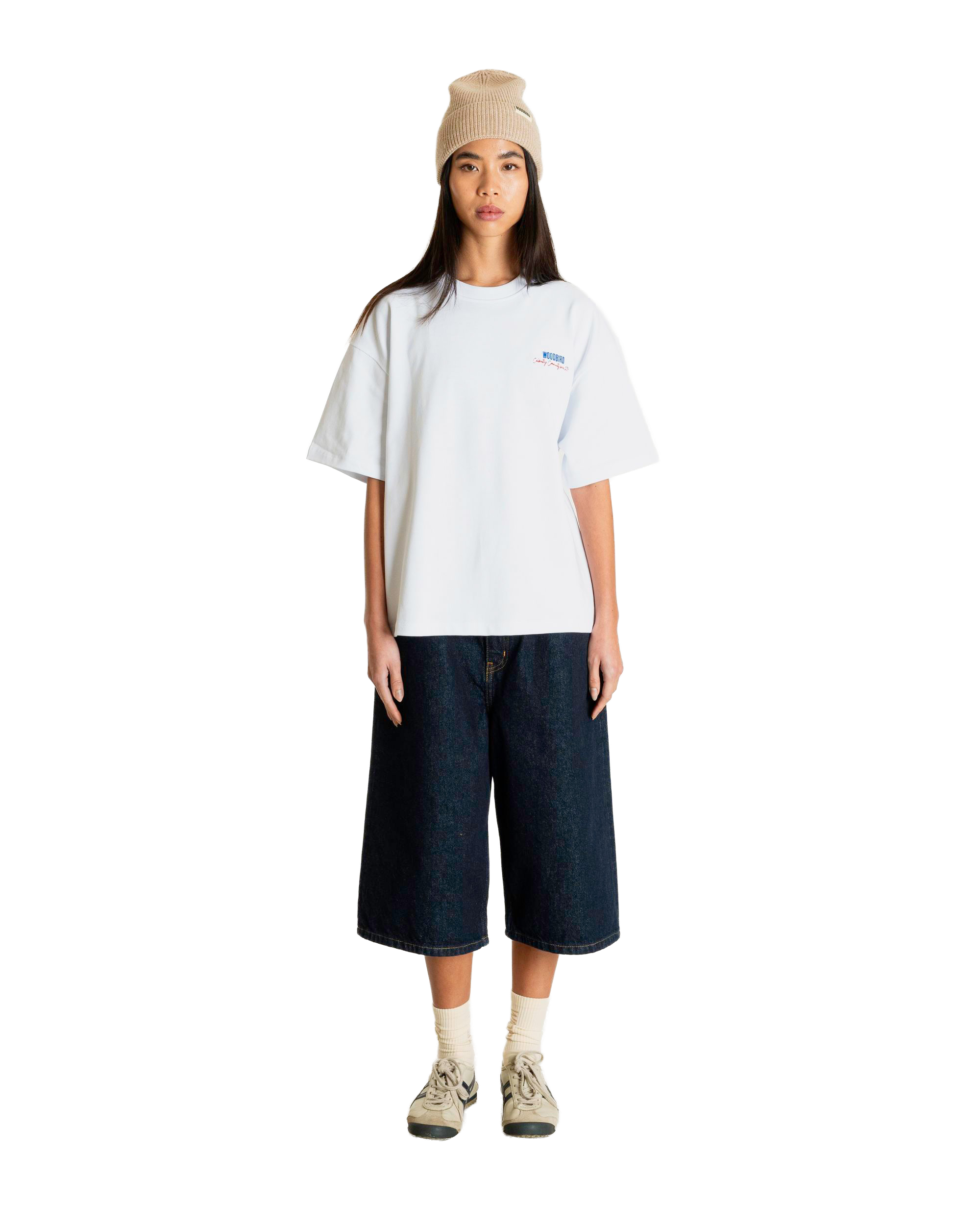 Woodbird Female WBShan Bermuda Shorts Shorts Dark Blue