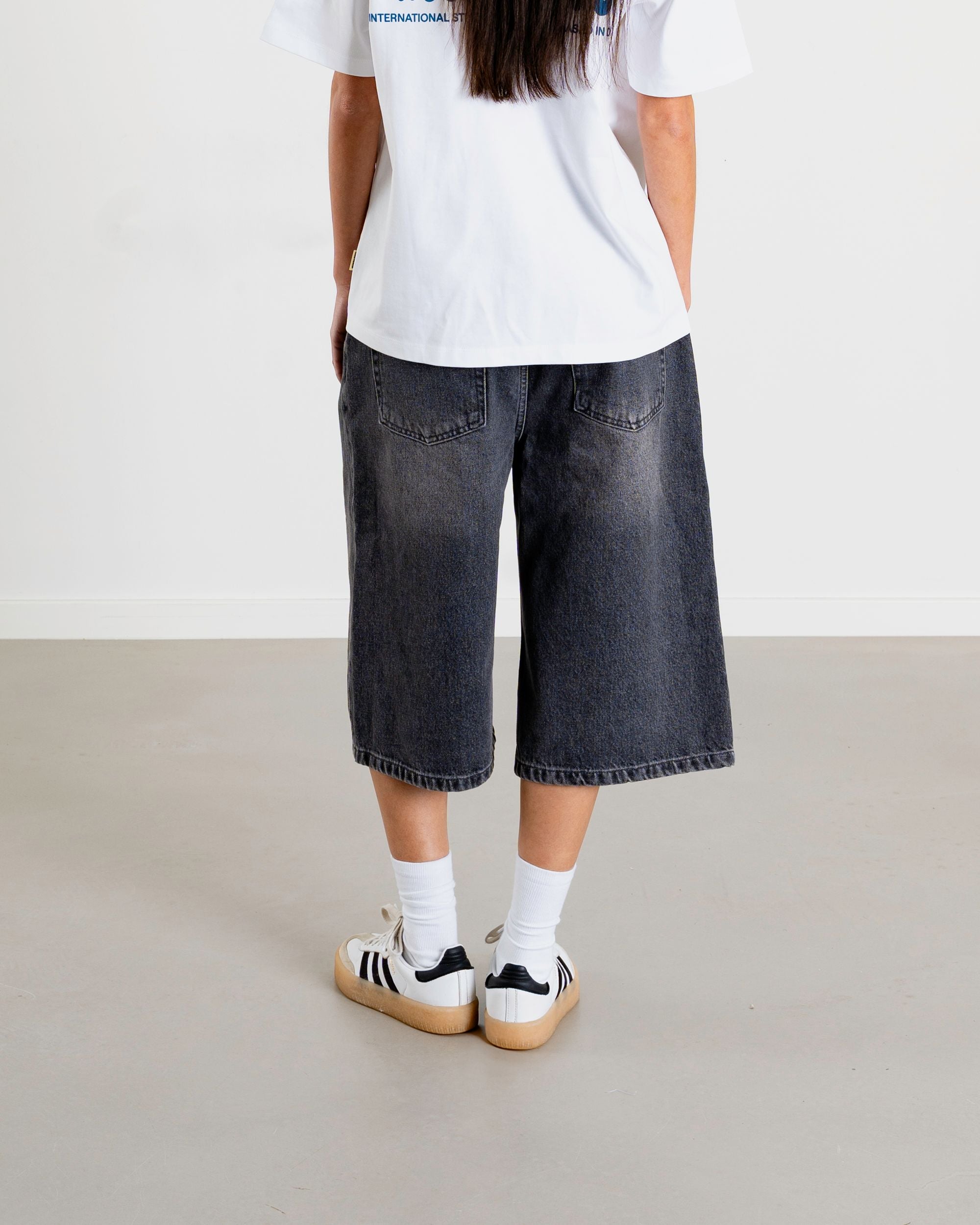 Woodbird Female WBShan Eclipse Shorts Shorts Grey-Black