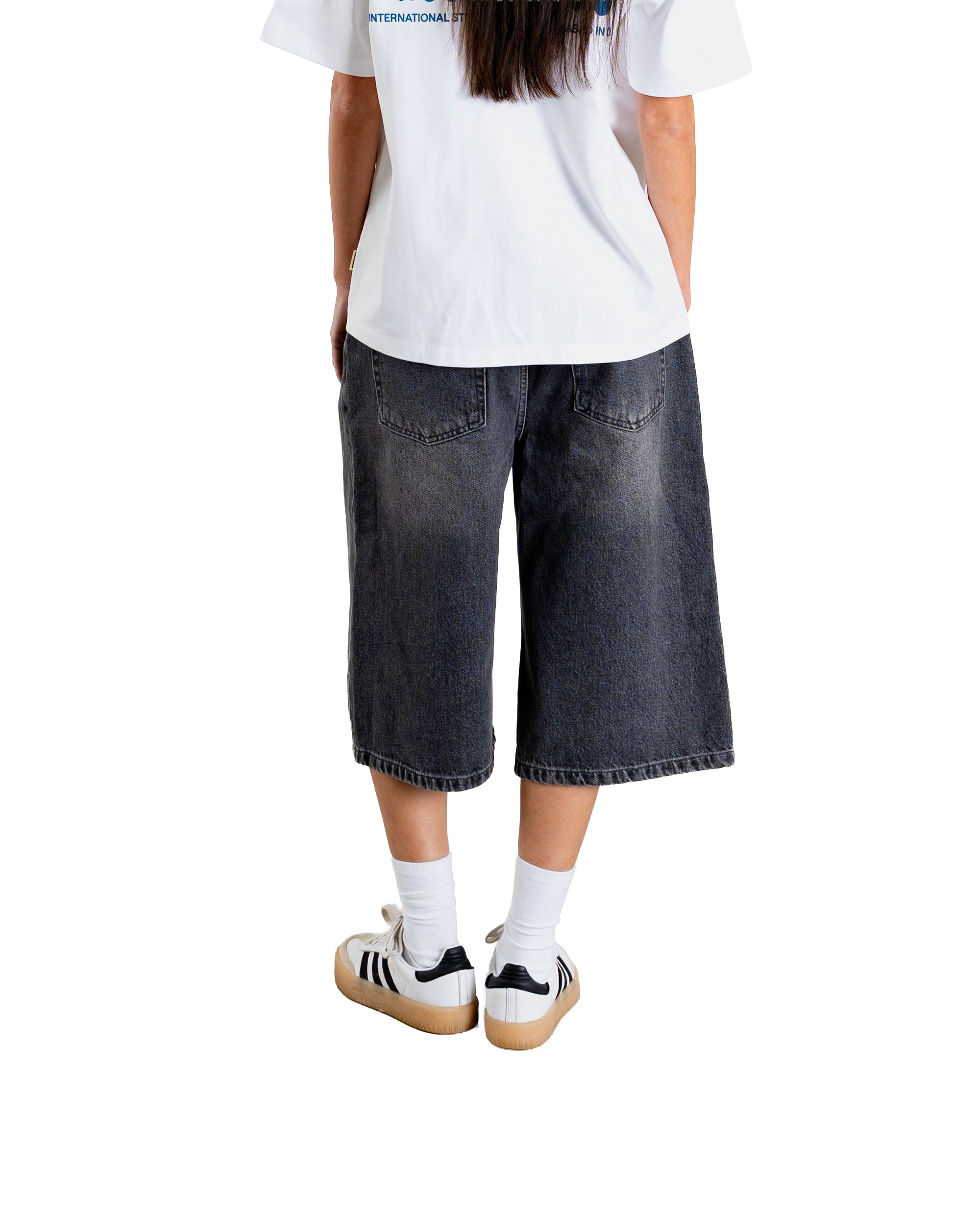 Woodbird Female WBShan Eclipse Shorts Shorts Grey-Black