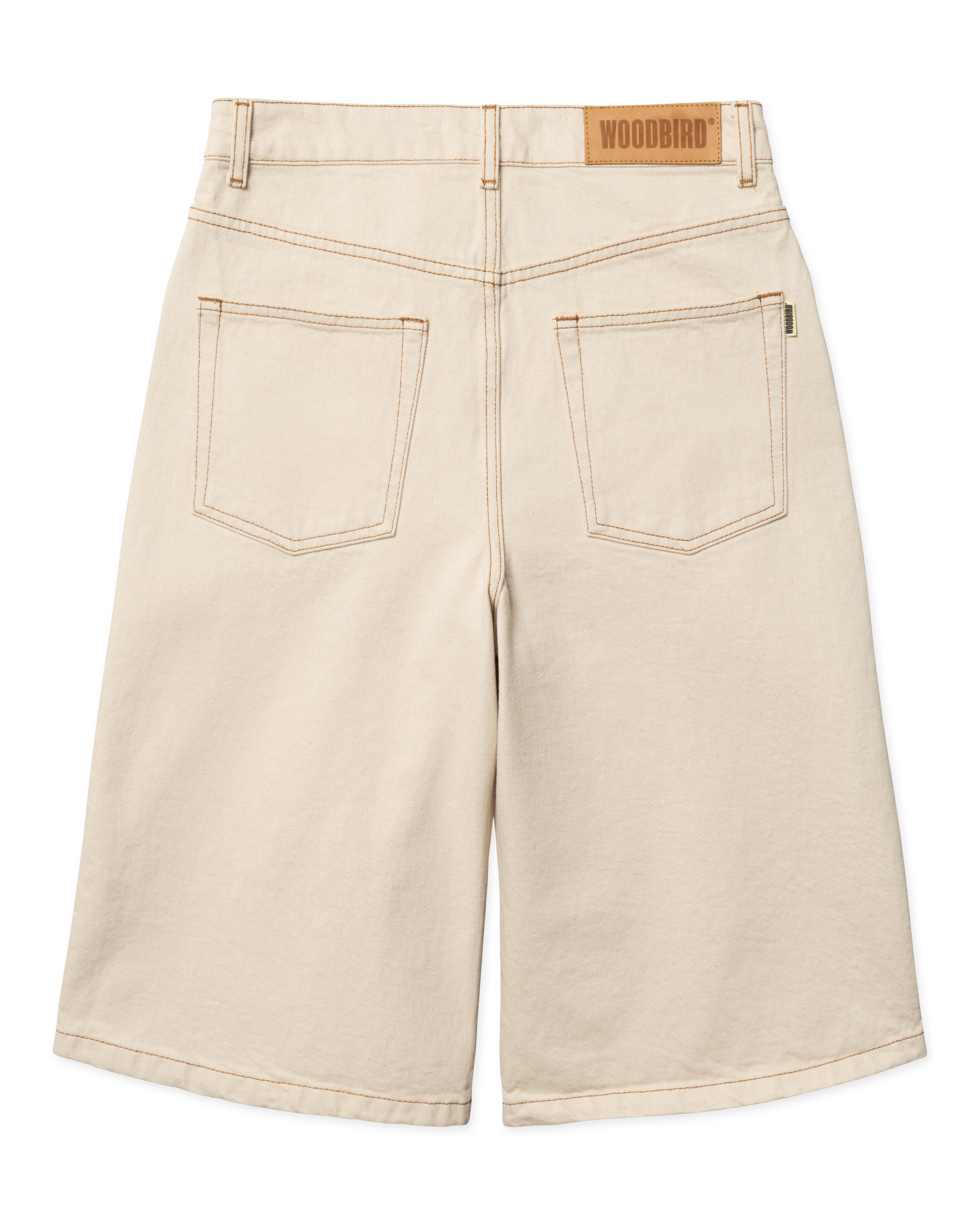 Woodbird Female WBShan OW Denim Shorts Shorts Off White