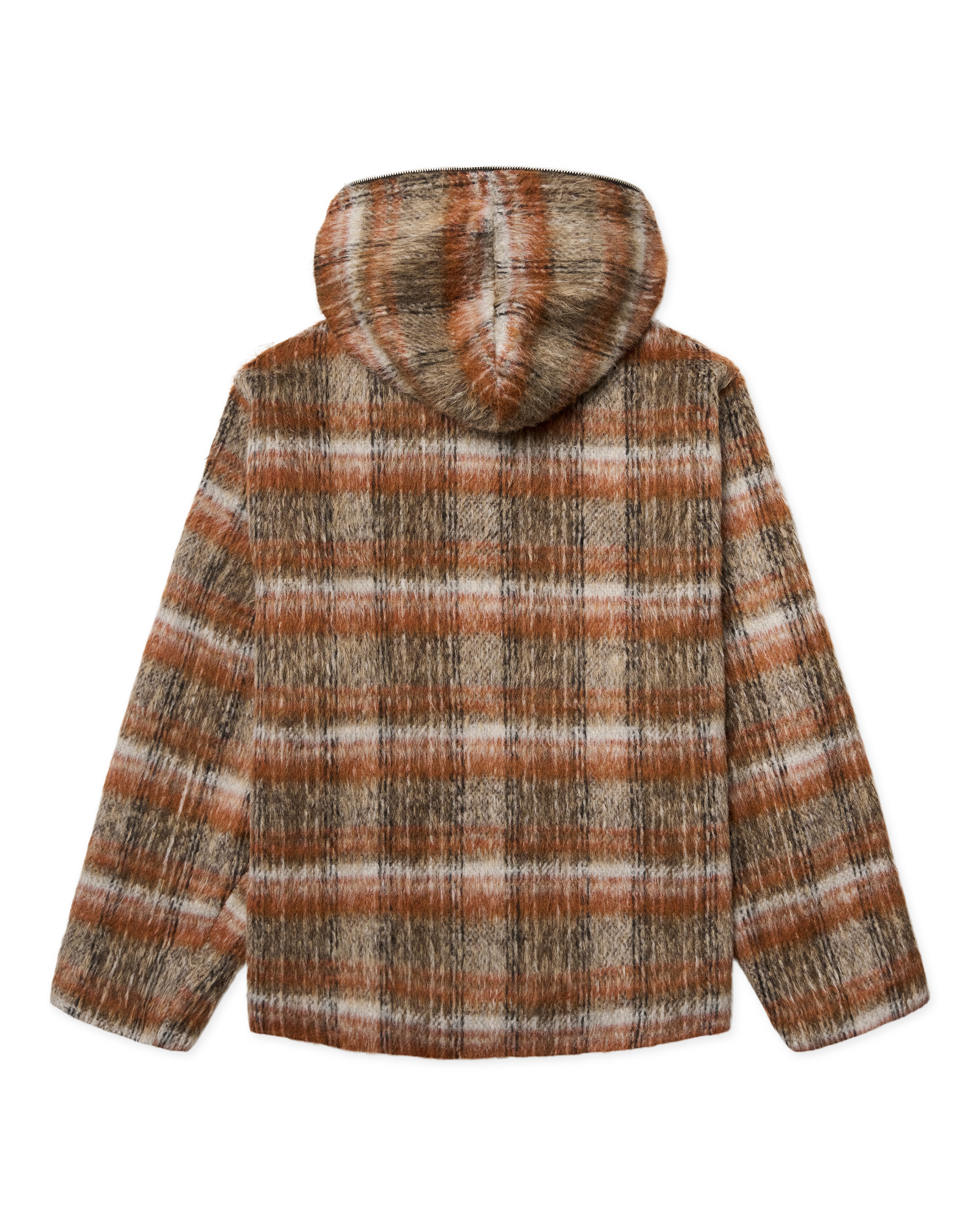 Woodbird WBSheng Zip Hoodie Jacket Jackets Burnt Red-Sand