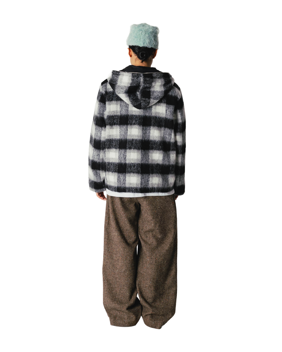 Woodbird WBSheng Zip Hoodie Jacket Jackets Grey-Black