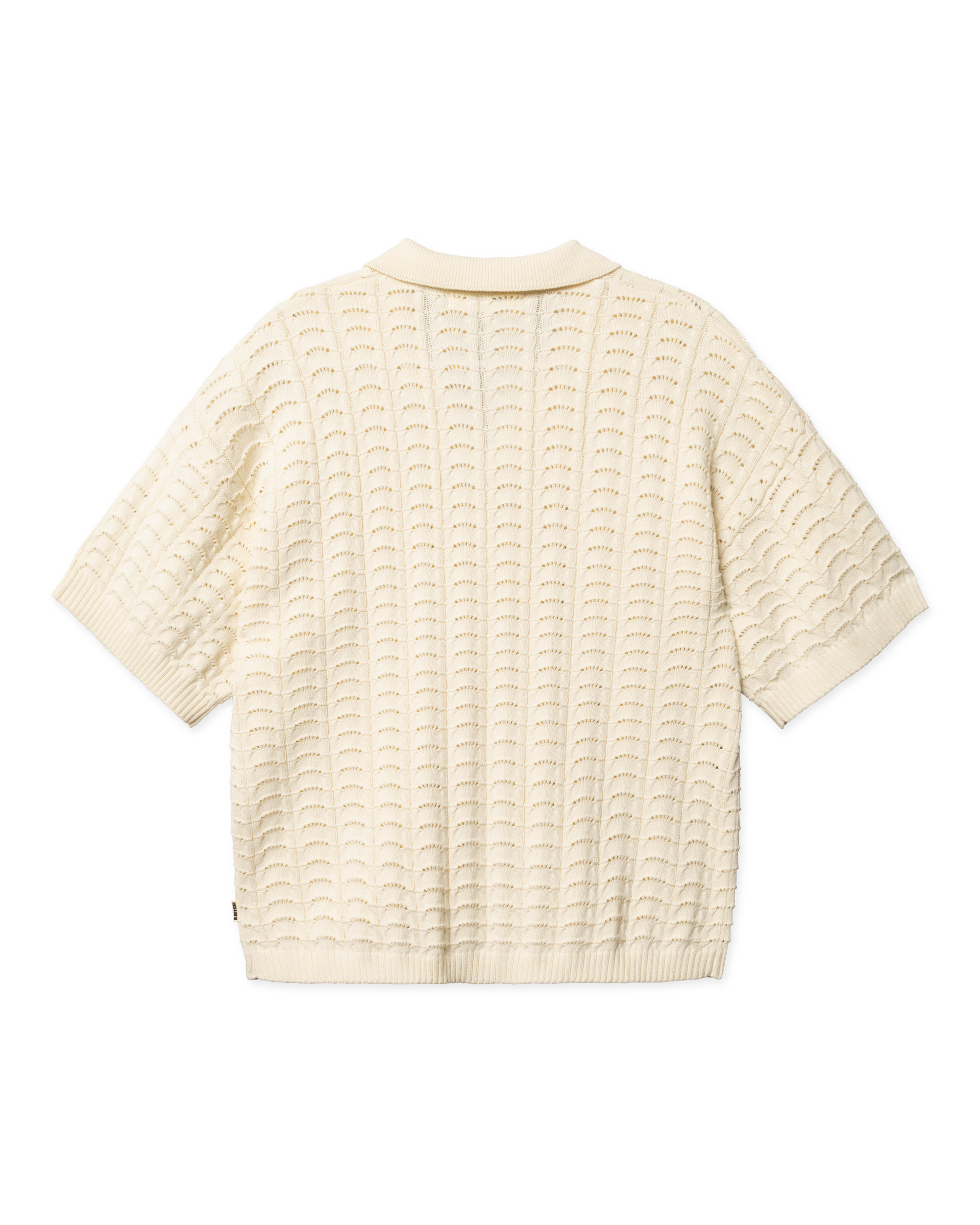 Woodbird WBShimo Wave Polo Knits Off White