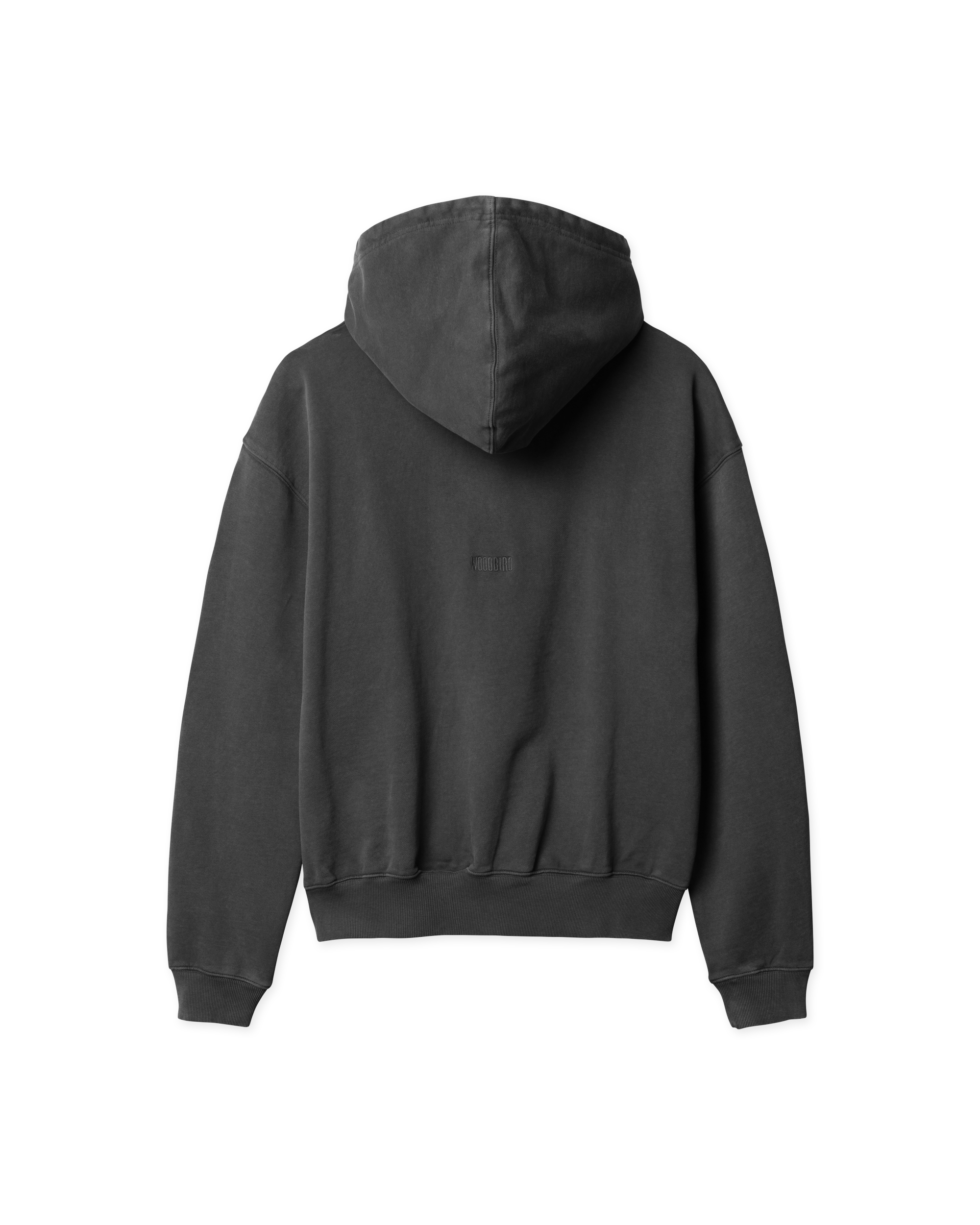 Woodbird WBSho Washed Hoodie Sweats Black