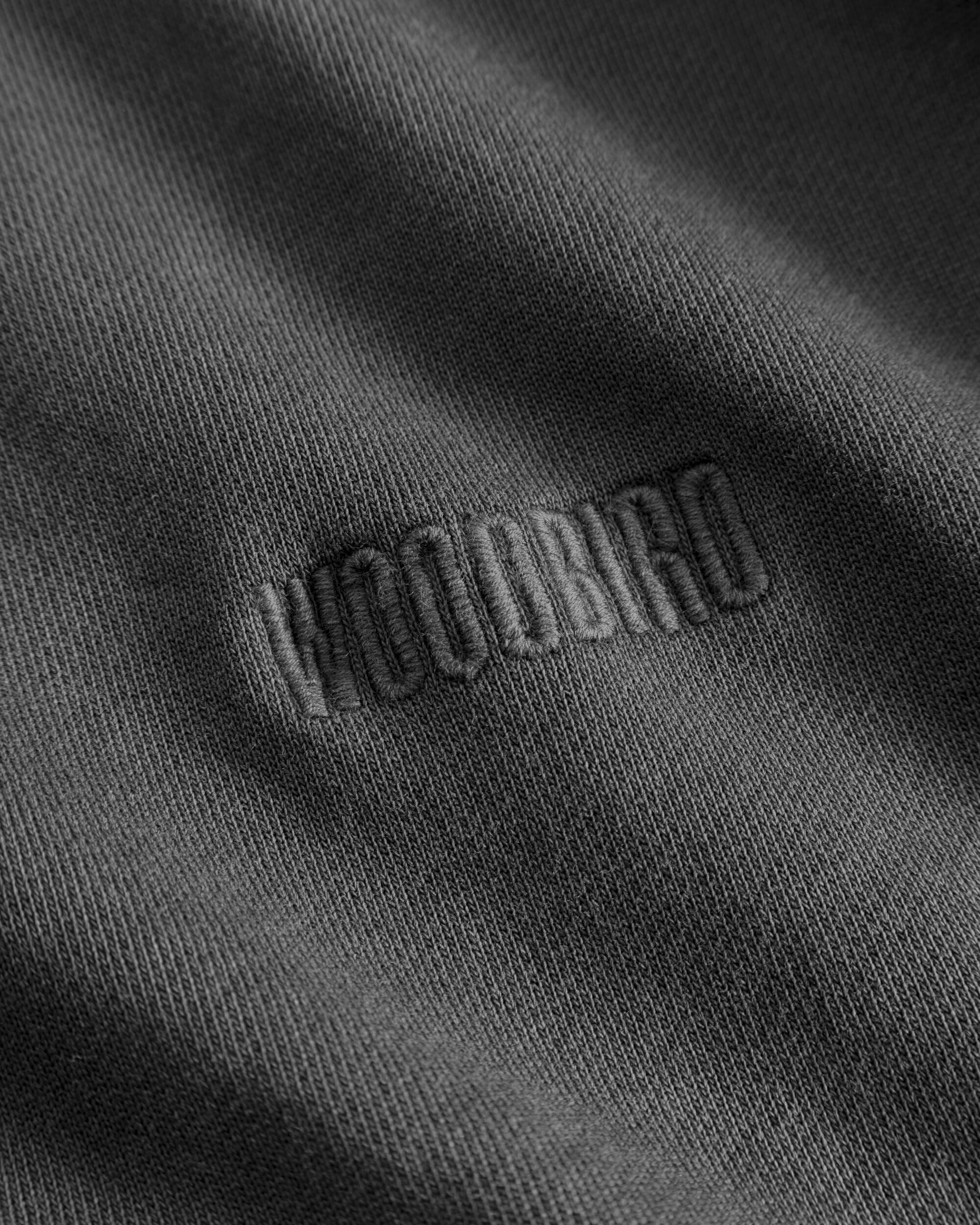 Woodbird WBSho Washed Hoodie Sweats Black