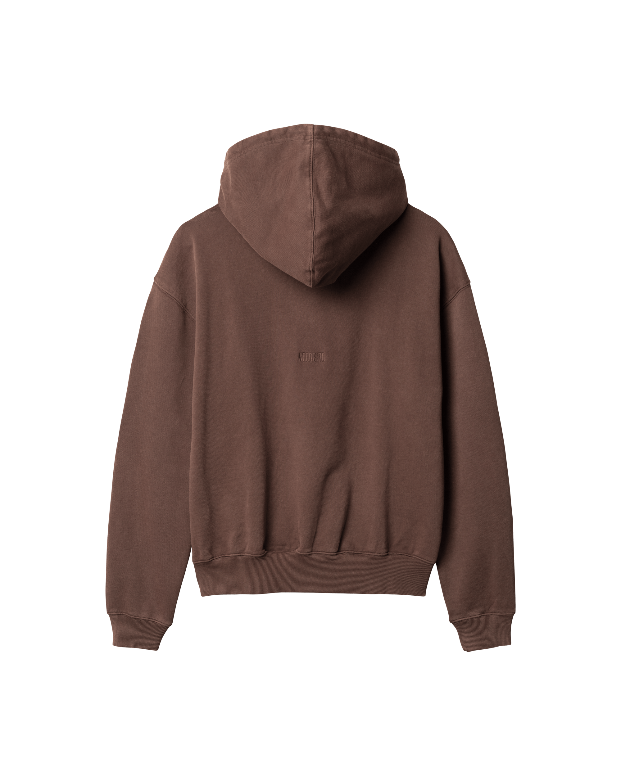 Woodbird WBSho Washed Hoodie Sweats Brown